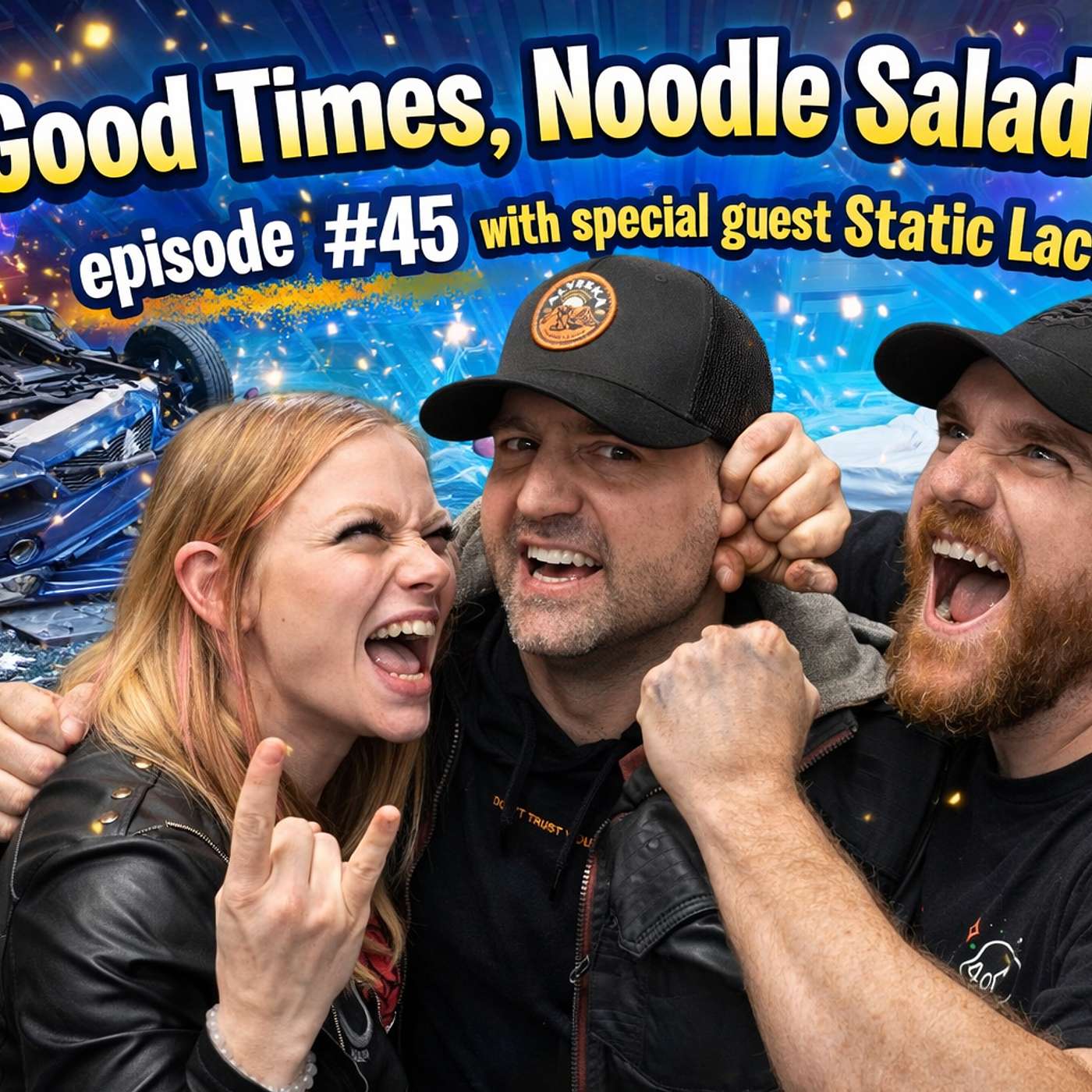 #45- Static Lace talk sobriety and recovery, leaving abusive relationships, and writing rock music