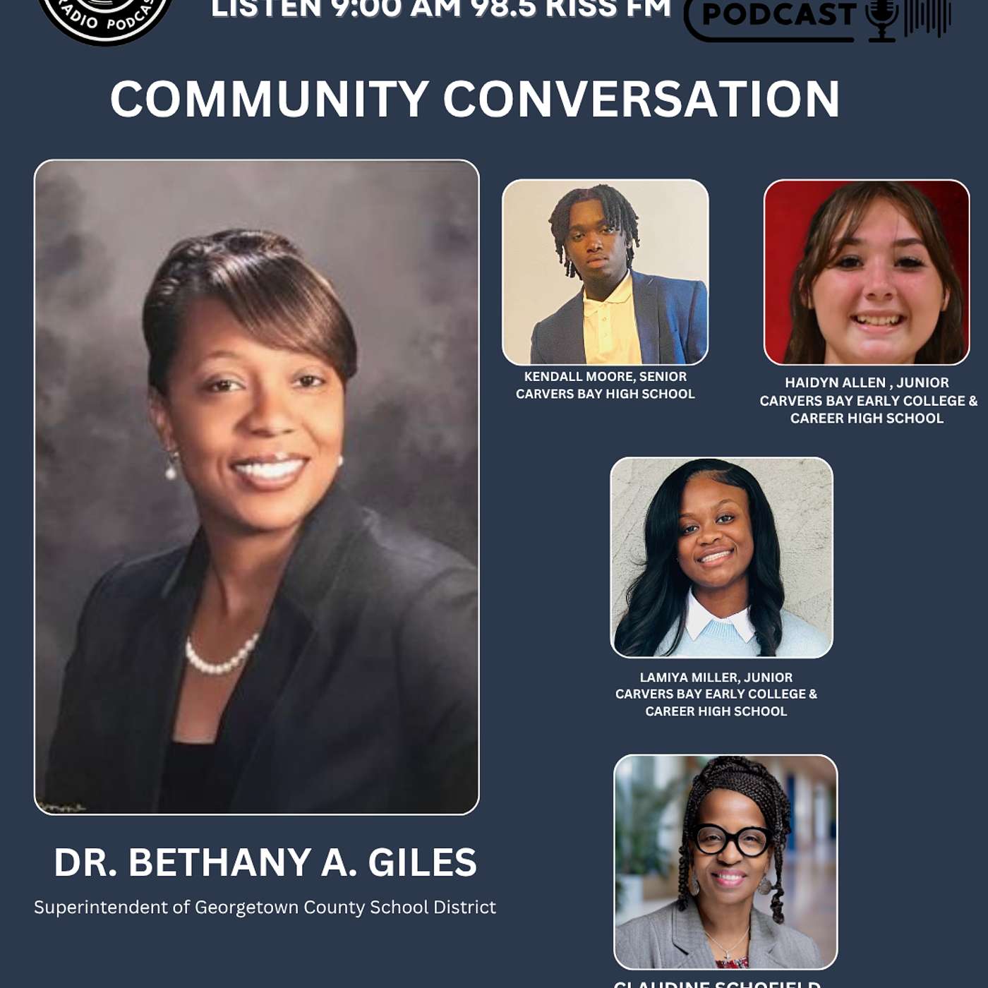 Our Special Guest Dr. Bethany Giles, Superintendent of Georgetown County School District.