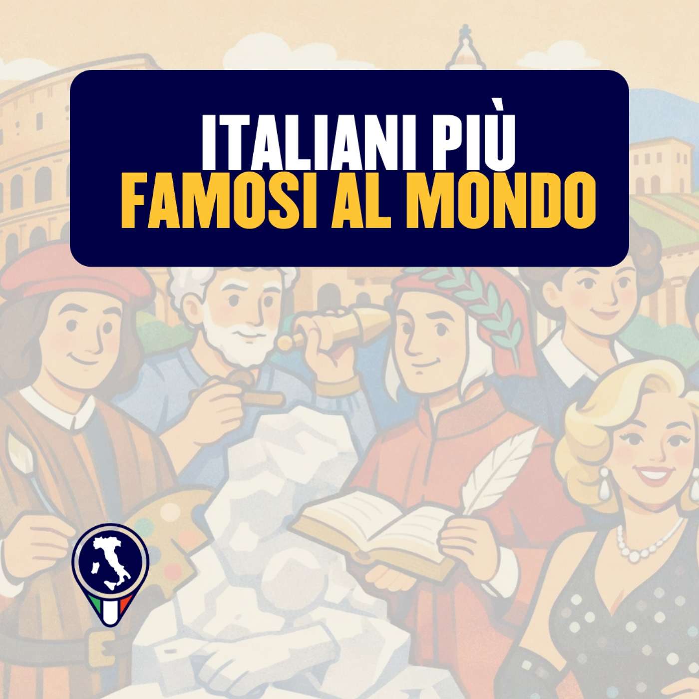 #106 - Italiani più famosi al mondo episode artwork