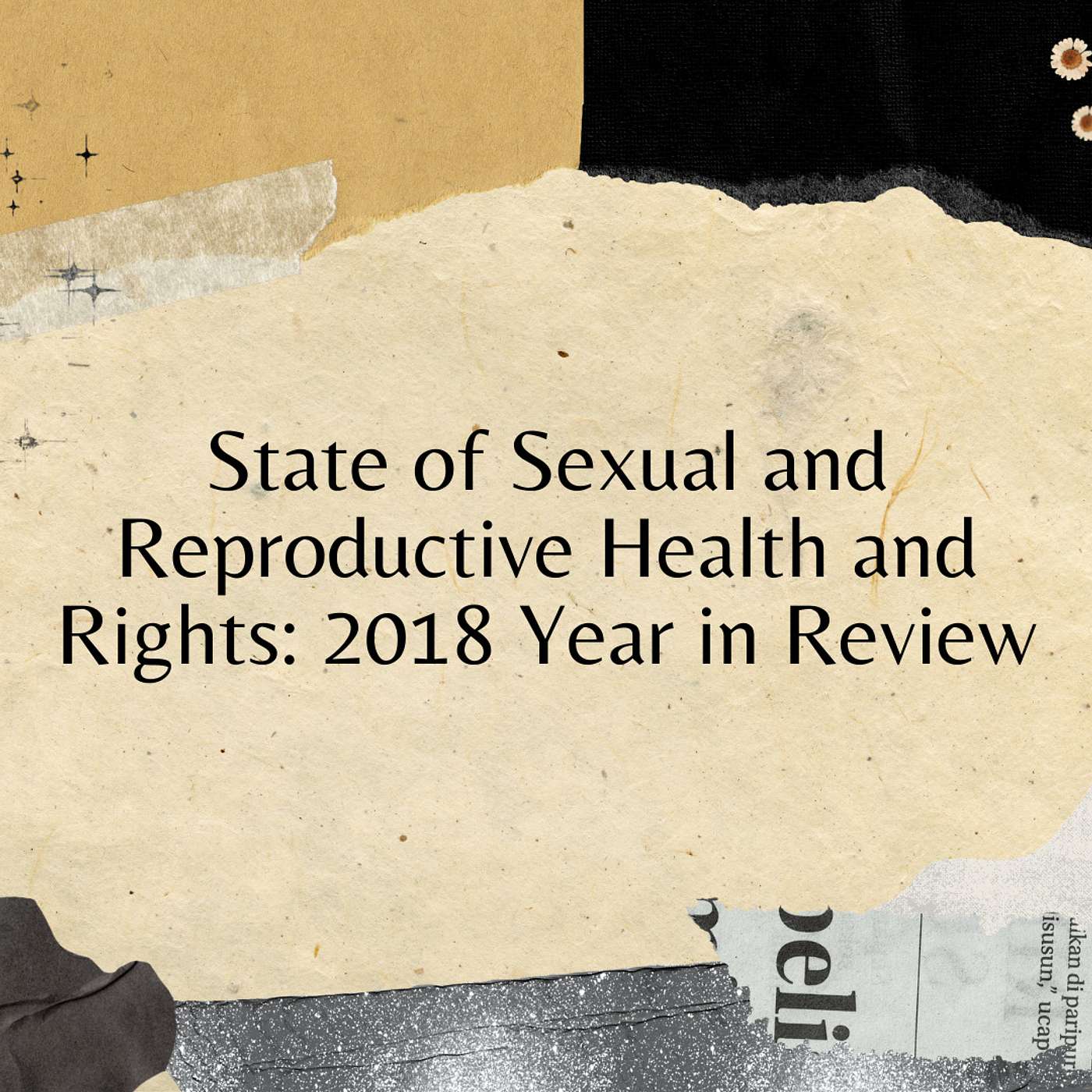 State of Sexual Reproductive Health and Rights: 2018 Year in Review
