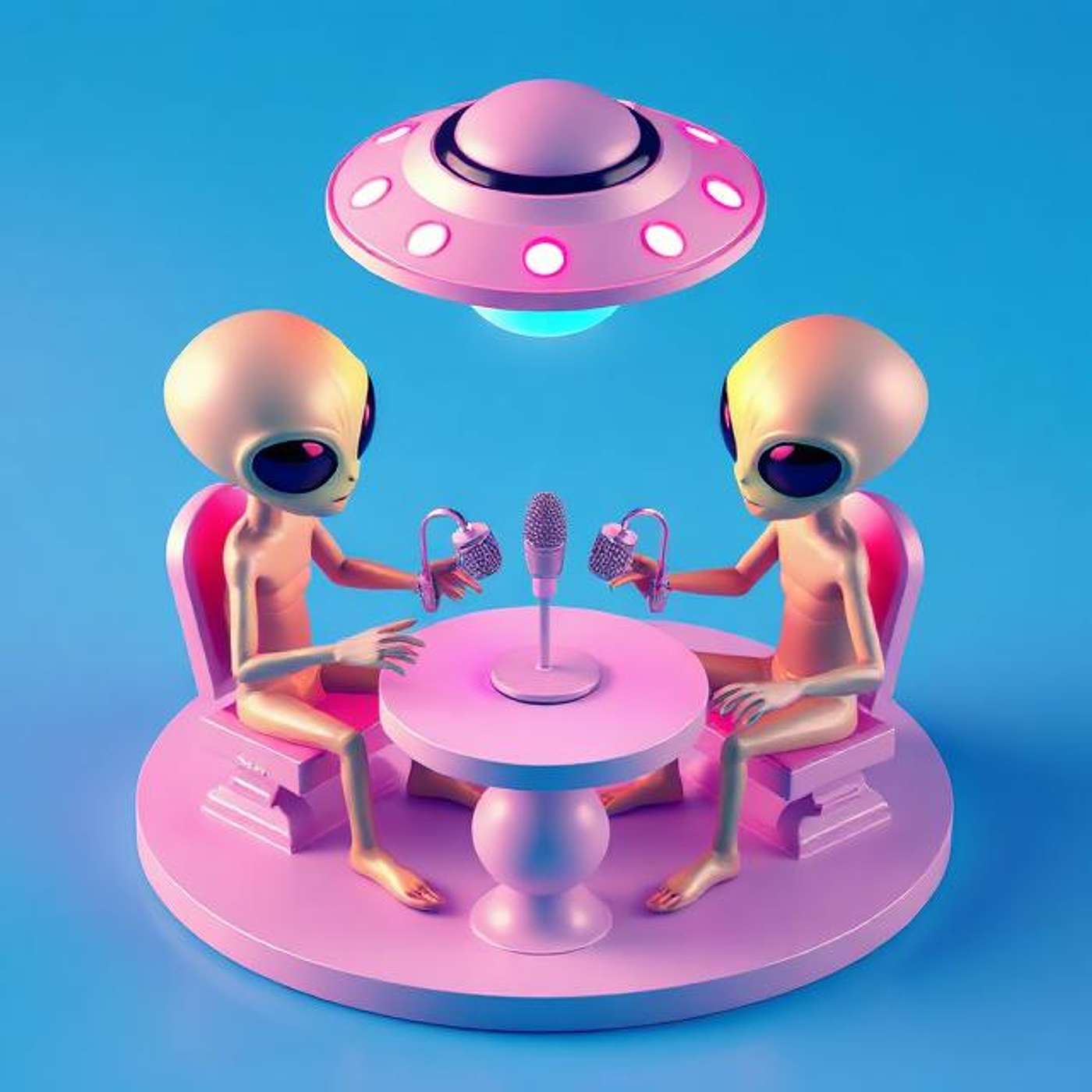 Two Aliens - UFO Conspiracy Theories: A Global History of Alien Cover-Ups