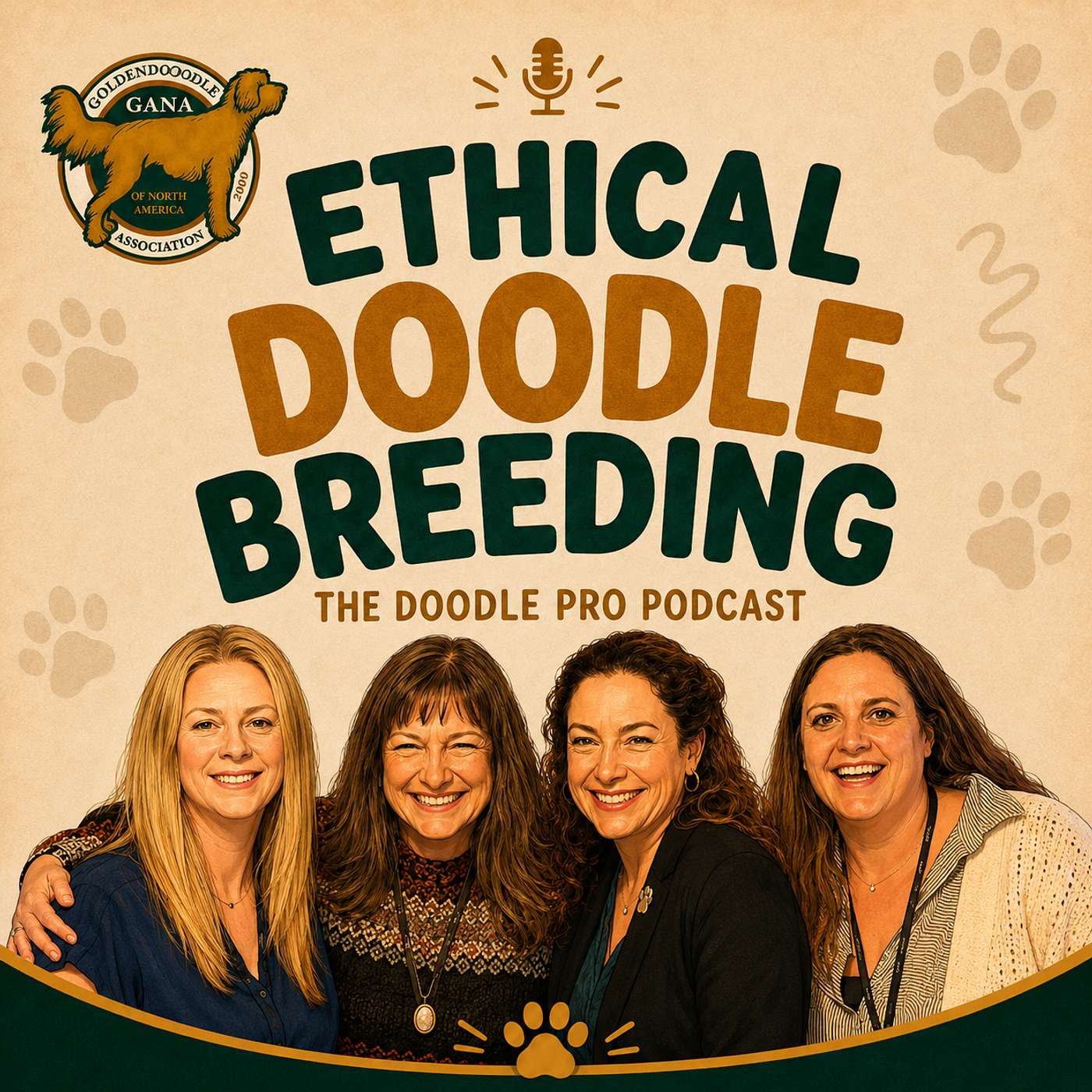 The Science Behind Ethical Goldendoodle Breeding: Health Testing, Genetic Diversity, and GANA's Three-Generation Standard (Part 2) episode artwork