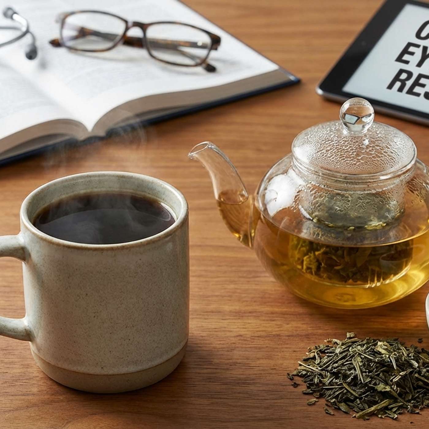 Caffeine, Coffee, and Tea: How Do They Impact Eye Pressure? episode artwork