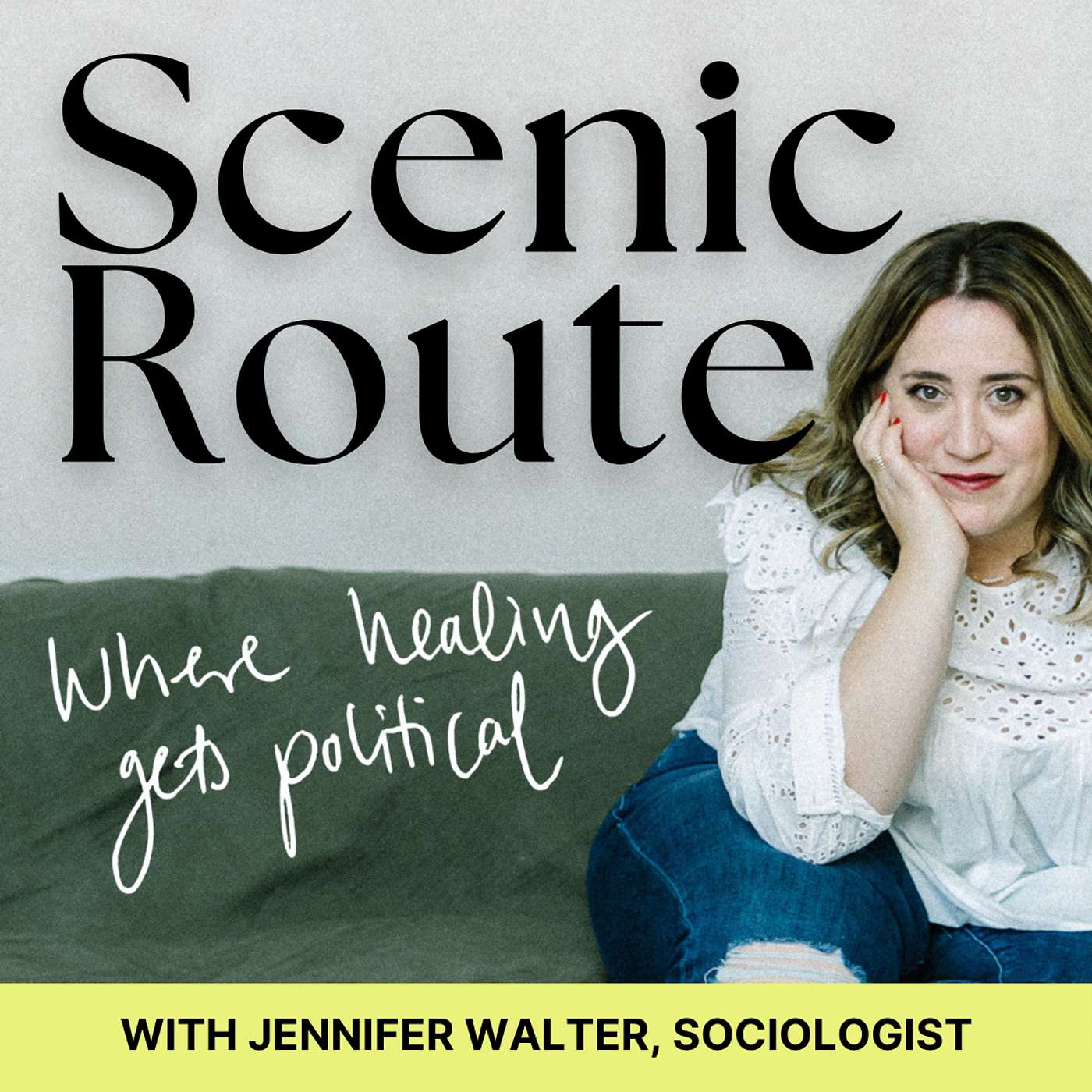 Scenic Route through Midlife — Society, Self & Shifting Gears Artwork