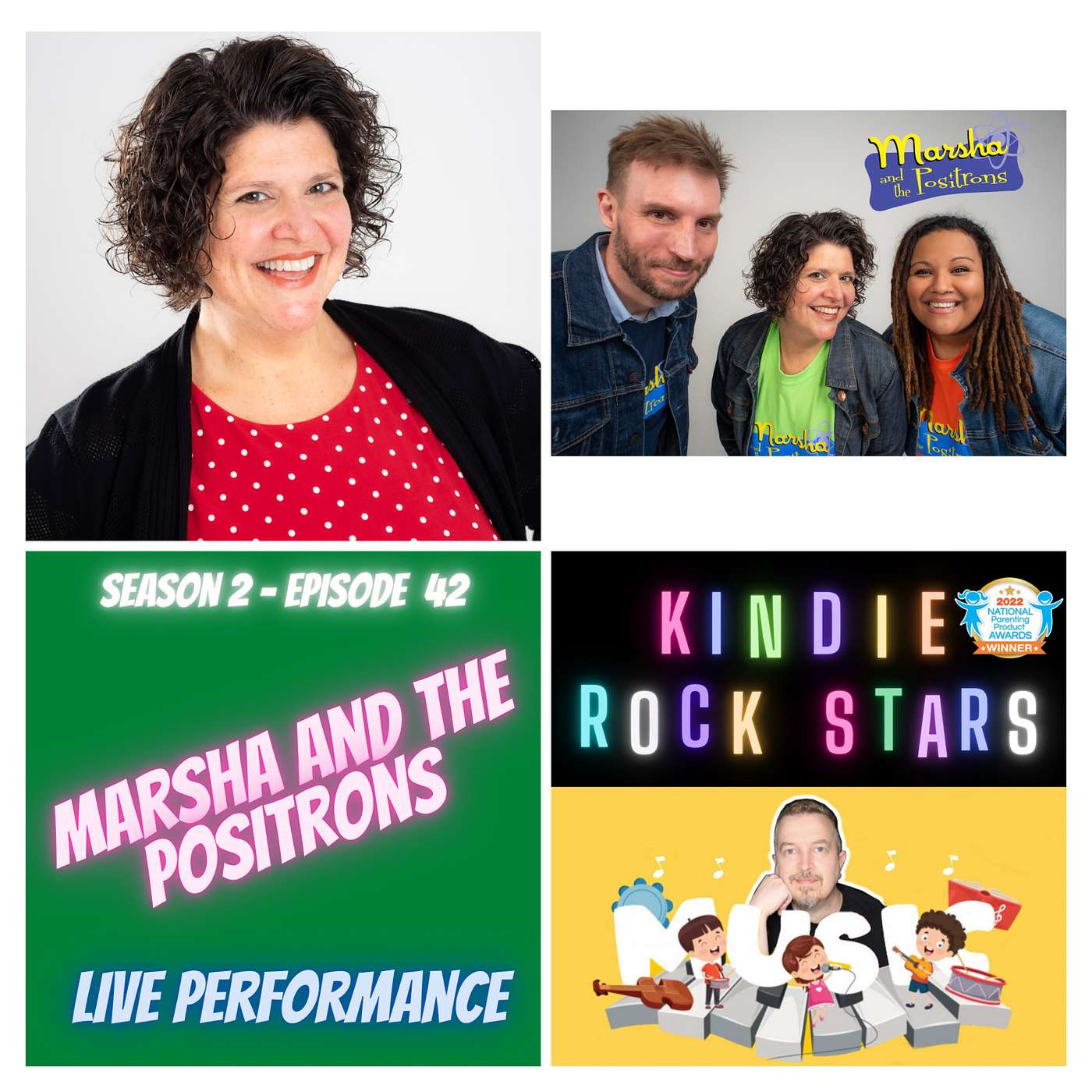 Season 2 Ep 42 - MARSHA AND THE POSITRONS - Live Performance