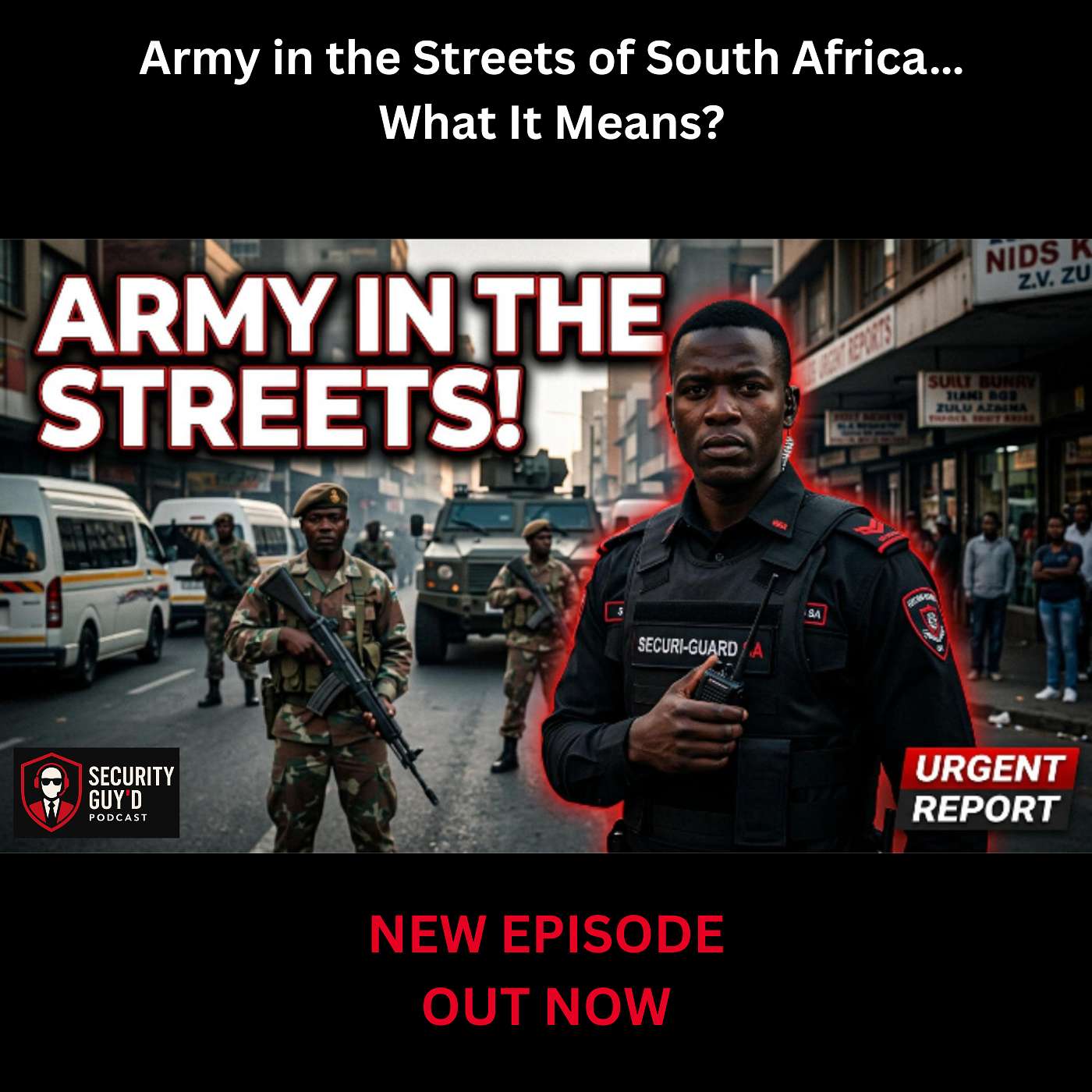 Army in the Streets of South Africa… What It Means?