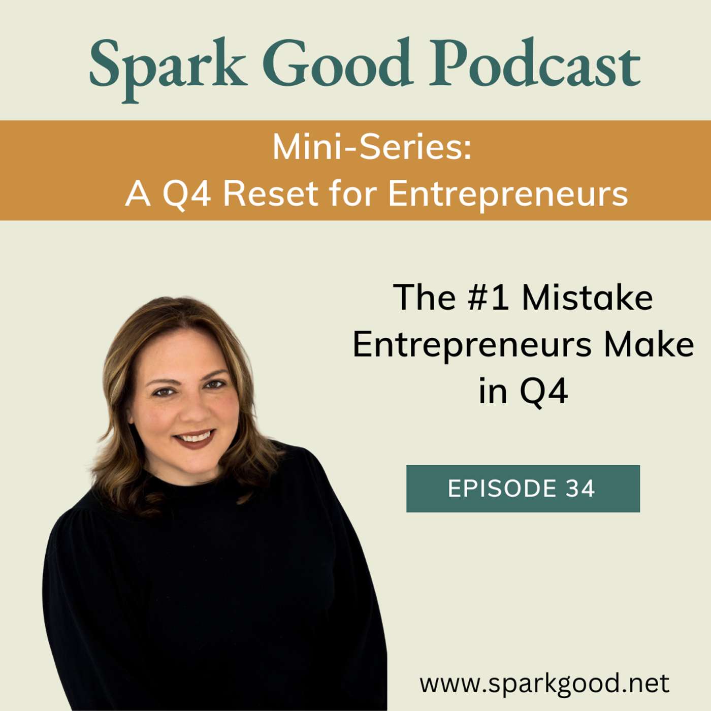 #34- The #1 Mistake Entrepreneurs Make in Q4 episode artwork
