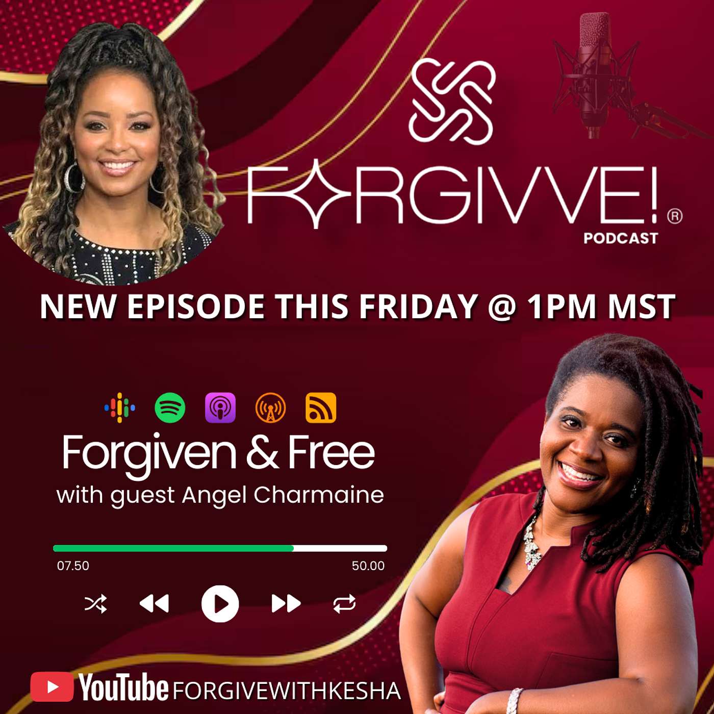 Season 3 - Episode 2 - Choosing Forgiveness When It’s Hard | Angel Charmaine on Healing & Letting Go episode artwork