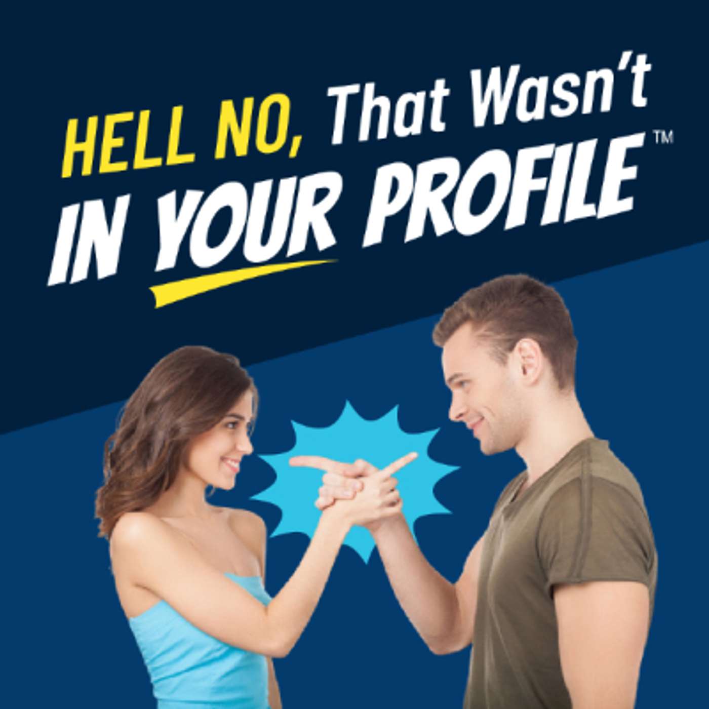 I NEED A CO-HOST Something fierce! Hell, No, That Wasn't in Your Profile tm ...  Dating Beyond the Profile podcast artwork
