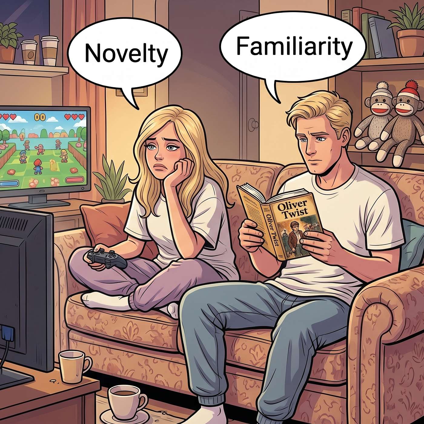 Balancing Novelty and Familiarity in Life episode artwork