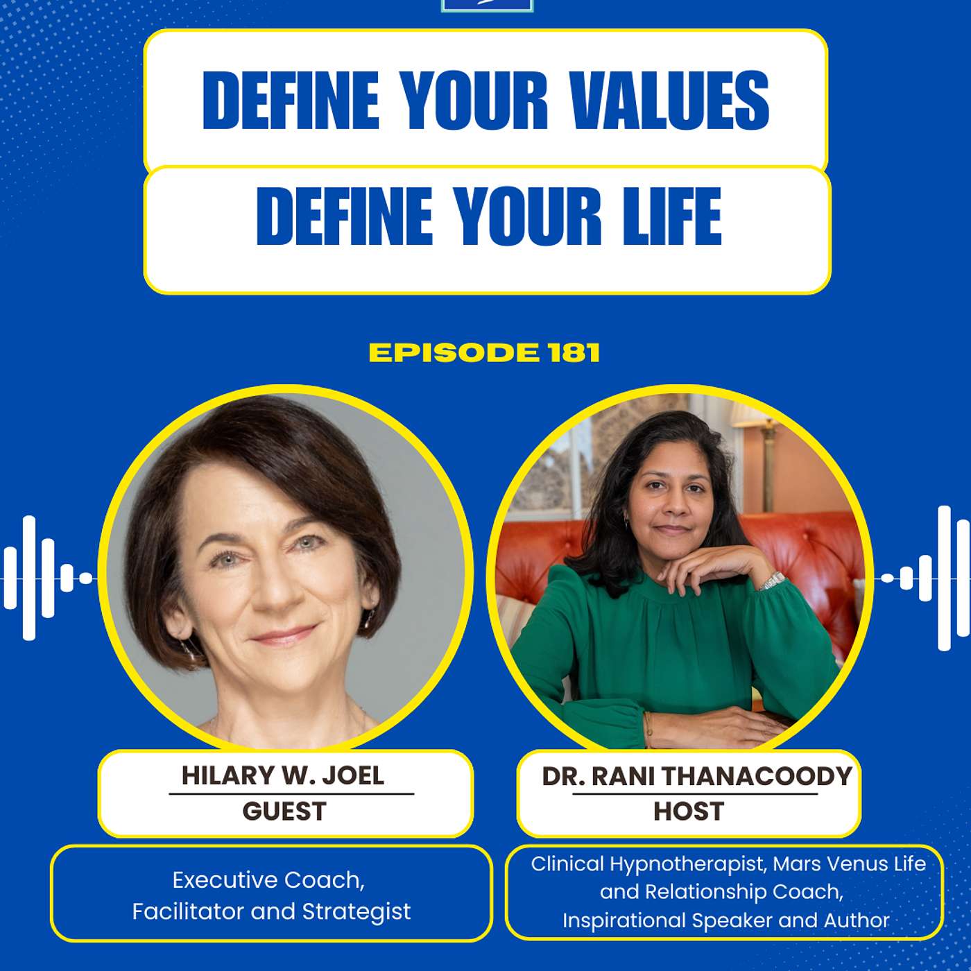 Episode 181: Define your Values, Define your Life with Hilary W. Joel episode artwork