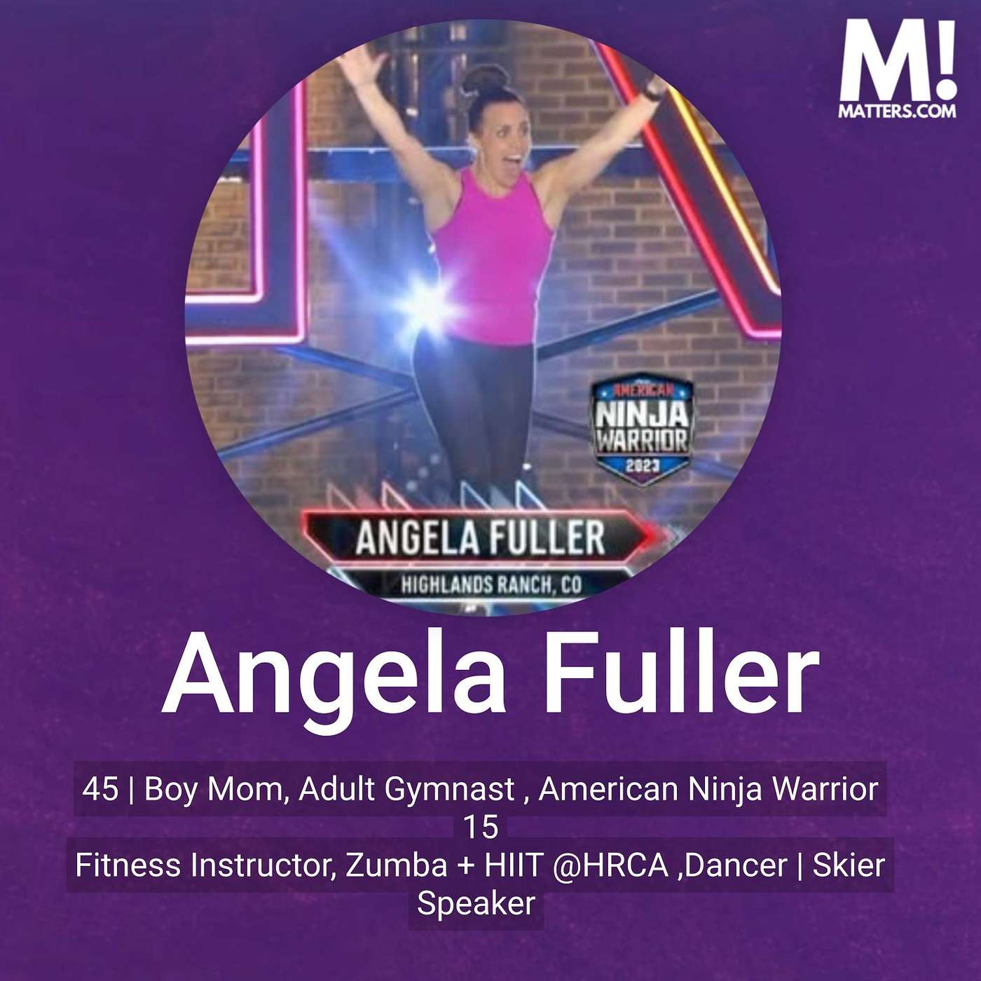Adult Gymnastics & Chasing Big Dreams — with Angela Fuller, Mom, Fitness Instructor, American Ninja Warrior, Competitive Gymnast Adult Gymnastics & Chasing Big Dreams — with Angela Fuller, Mom, Fitness Instructor, American Ninja Warrior, Competitive Gymnast