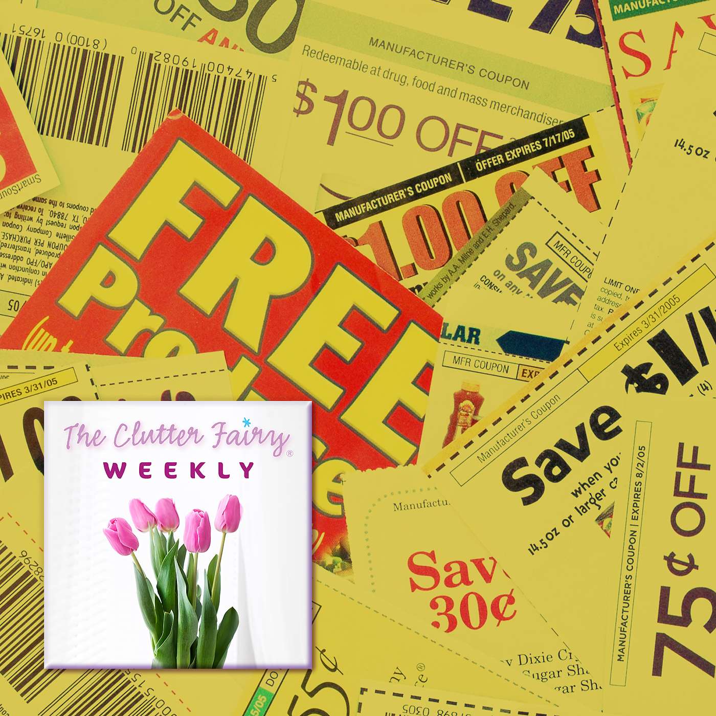 The Clutter Fairy Weekly #30 - The Allure of the Sale: Coupon-Clipping and Bargain-Hunting