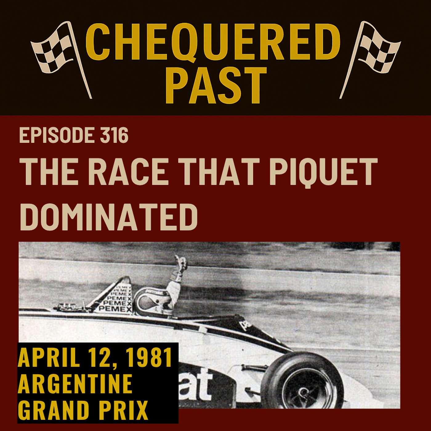 12th April 1981: The Race That Piquet Dominated episode artwork