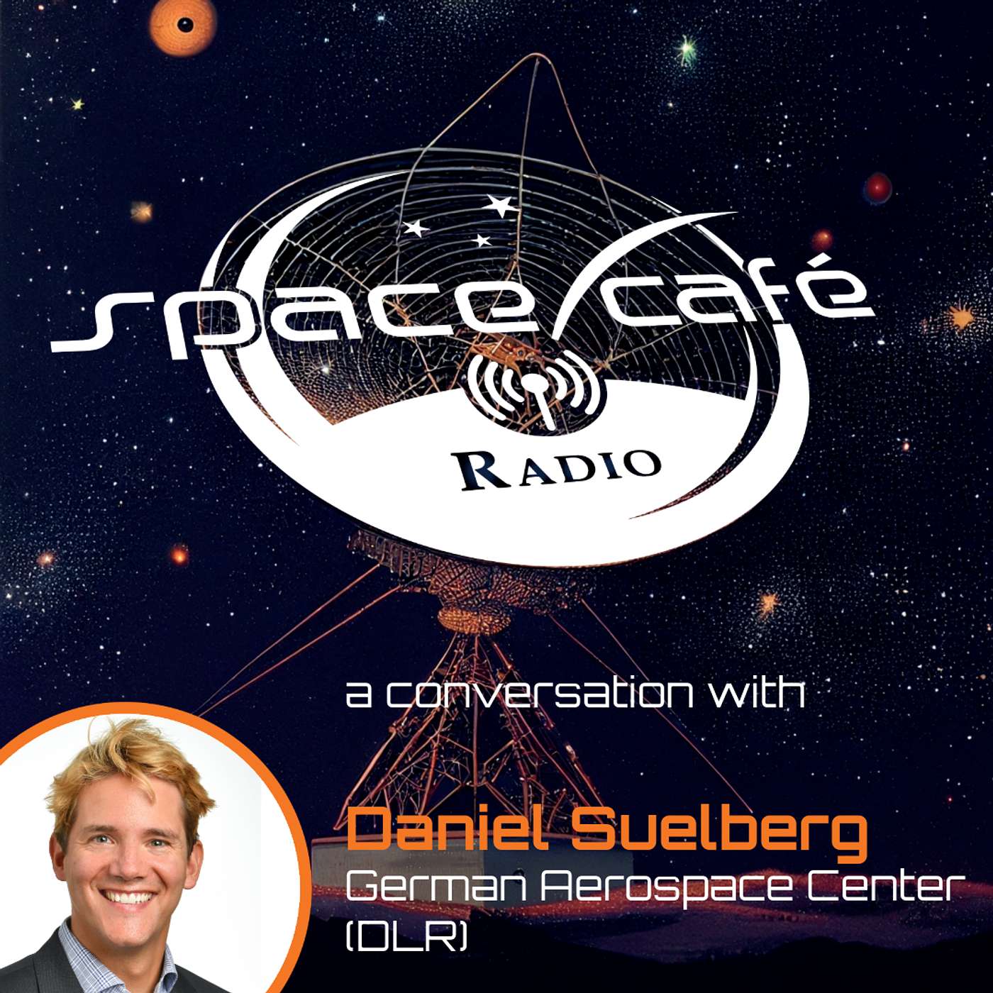 Space Café Radio - Innovation in the Skies: Unveiling the DLR National Drone Research Center with Daniel Suelberg Space Café Radio - Innovation in the Skies: Unveiling the DLR National Drone Research Center with Daniel Suelberg