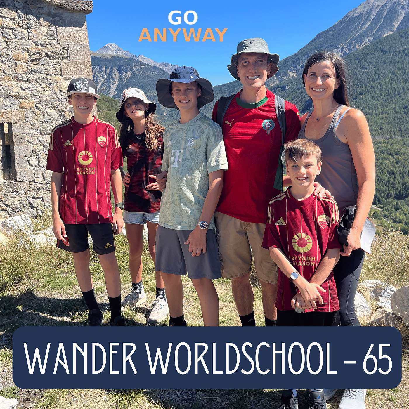 65. Go Anyway: Sabbaticals, Chronic Disease and Family of 6 Travel with Dr. Sarah Gebauer