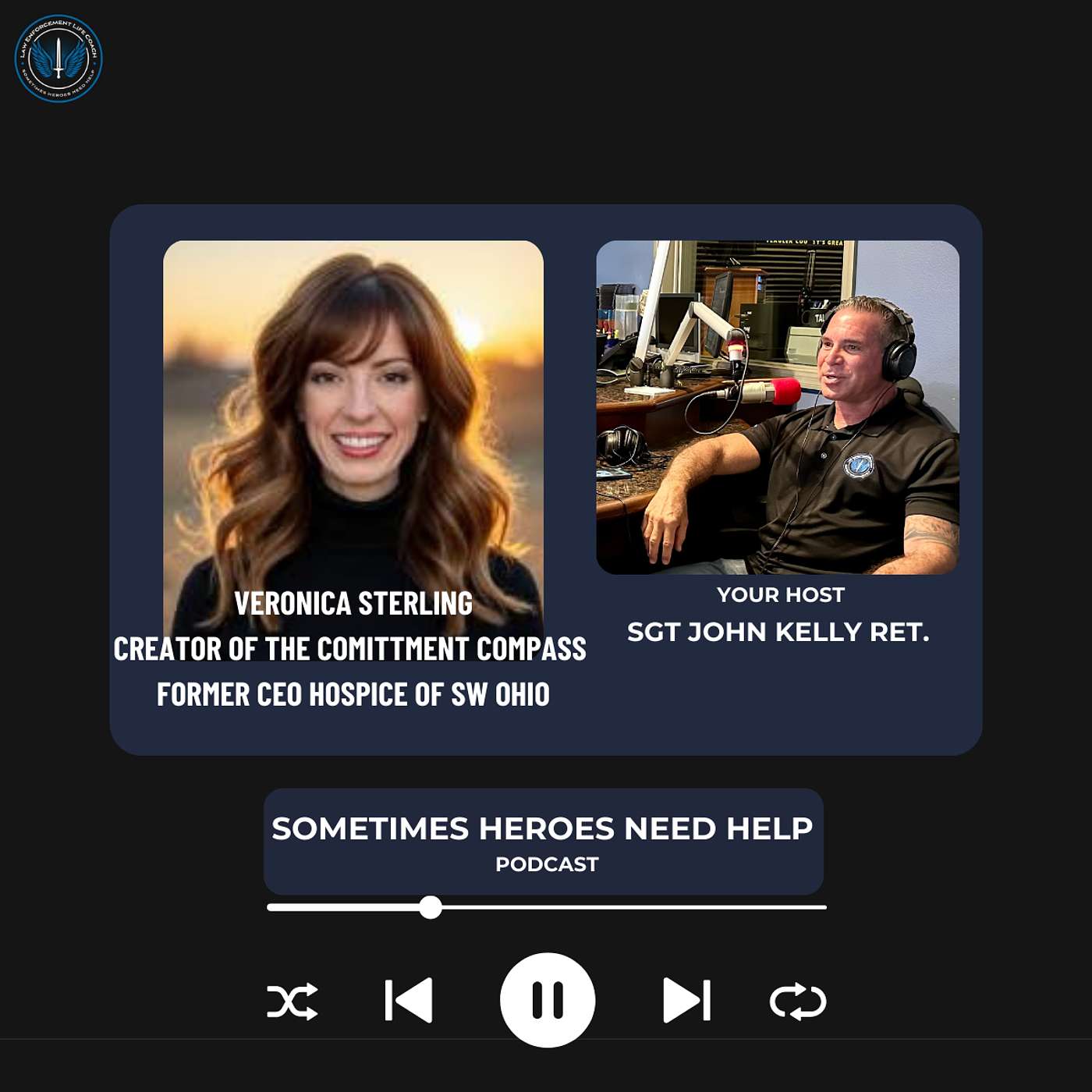 Veronica Sterling / Former CEO of Hospice of SW Ohio / Speaker and Creator of the Commitment Compass episode artwork