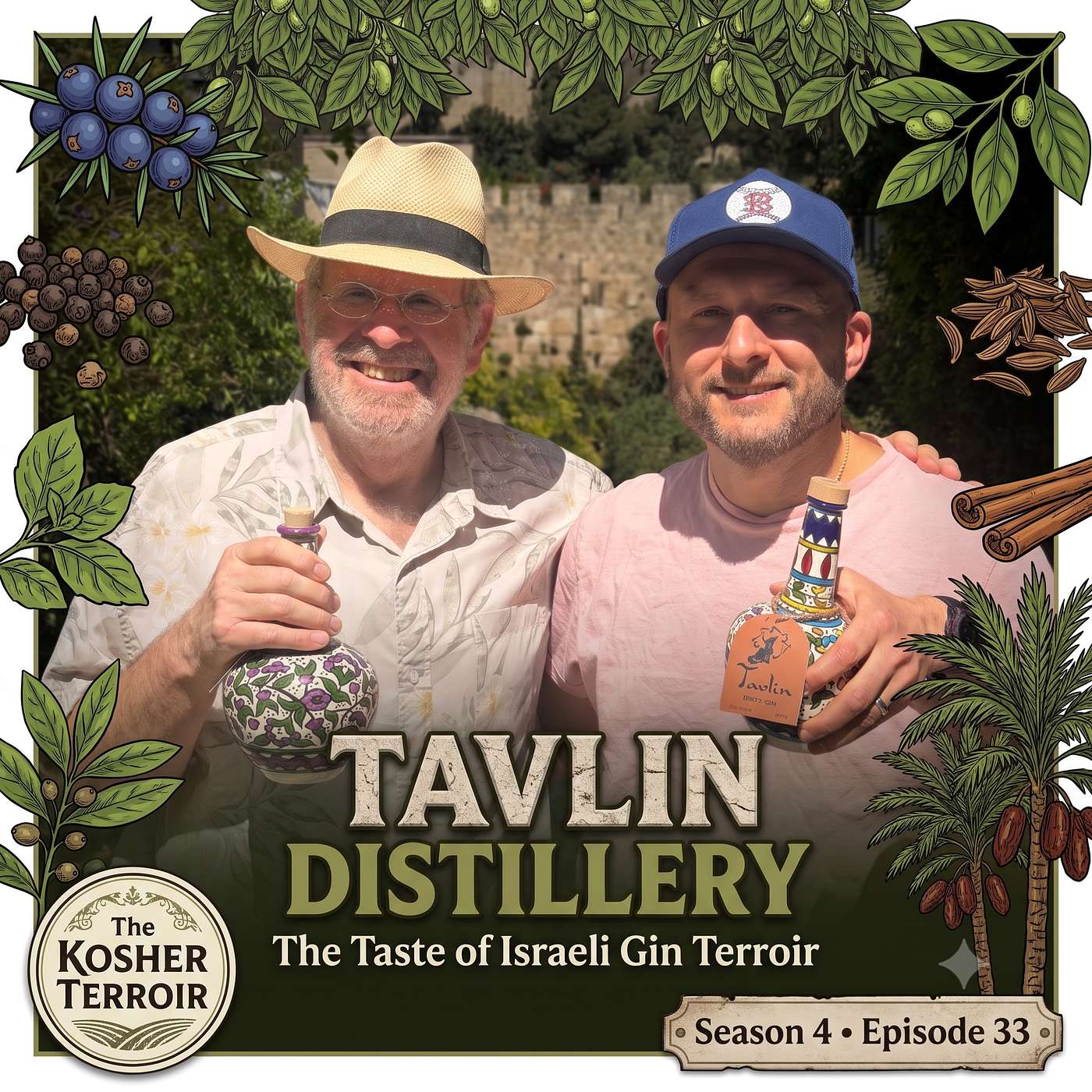 Tavlin Distillery - The Taste of Israeli Gin Terroir episode artwork