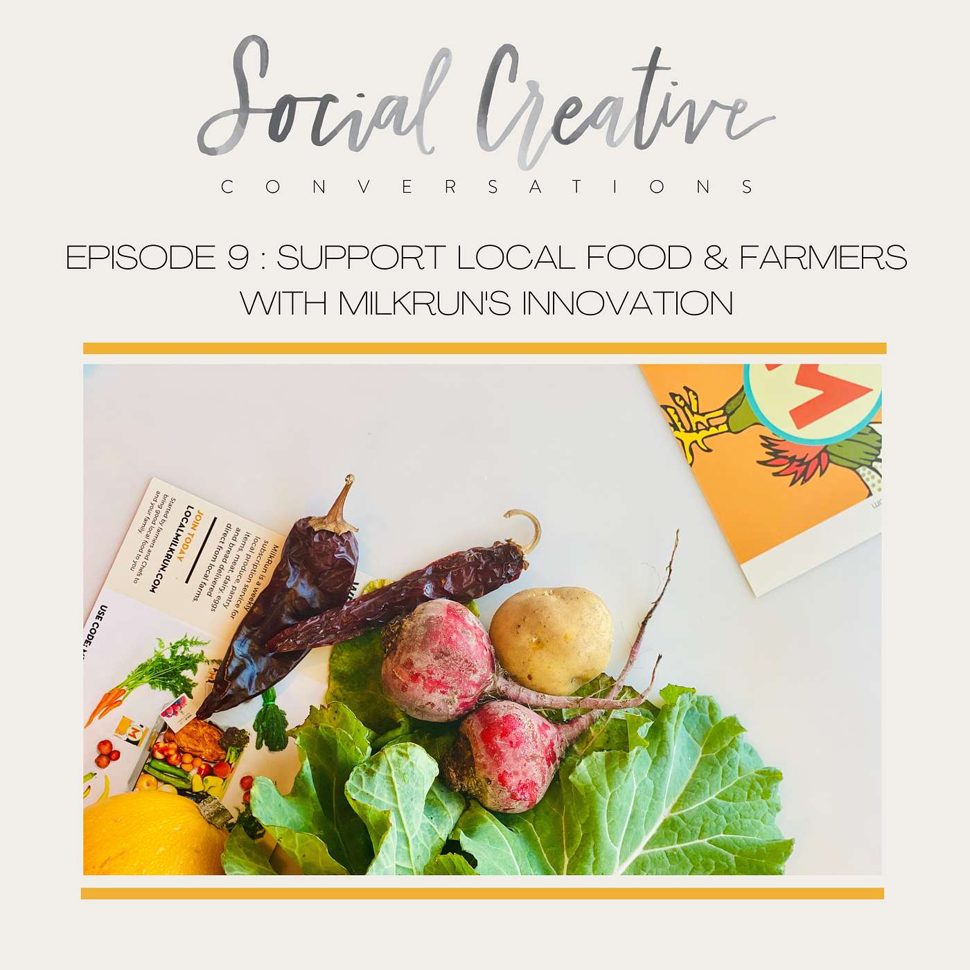 Support Local Food & Farmers with MilkRun's Innovation