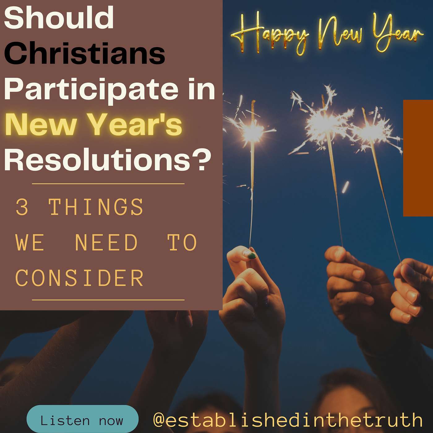 undefined - Should Christians Participate In New Year's Resolutions? 3 Things We Need To Consider...