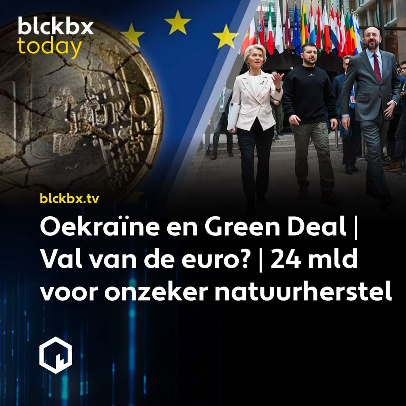 blckbx today #138: EU-top: Oekraïne en Green Deal | Val van de euro? | 24 mld voor onzeker natuurherstel