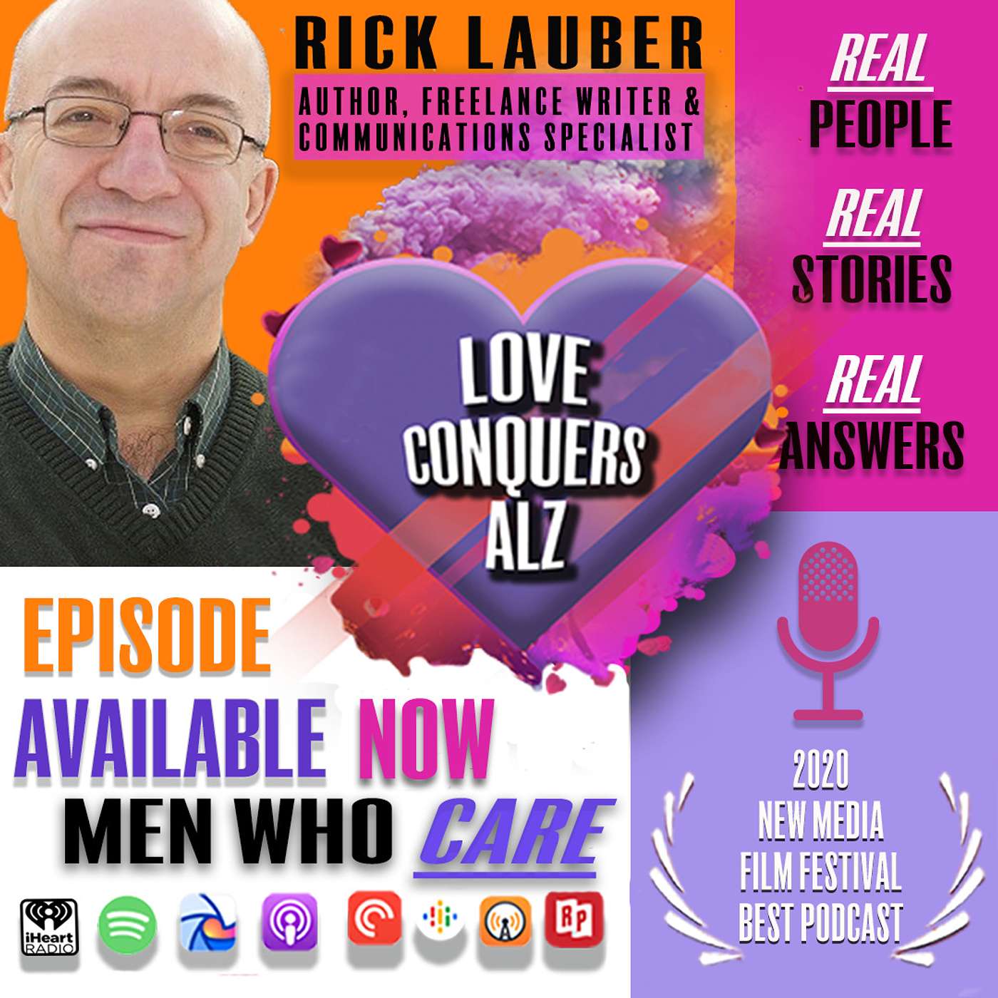 Rick Lauber - Ex-Caregiver, Author, Freelance Writer, & Communications Specialist