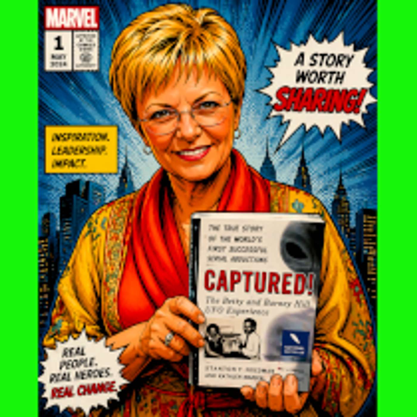 Kathleen Marden of MUFON talks of the Betty & Barney Hill Abduction episode artwork