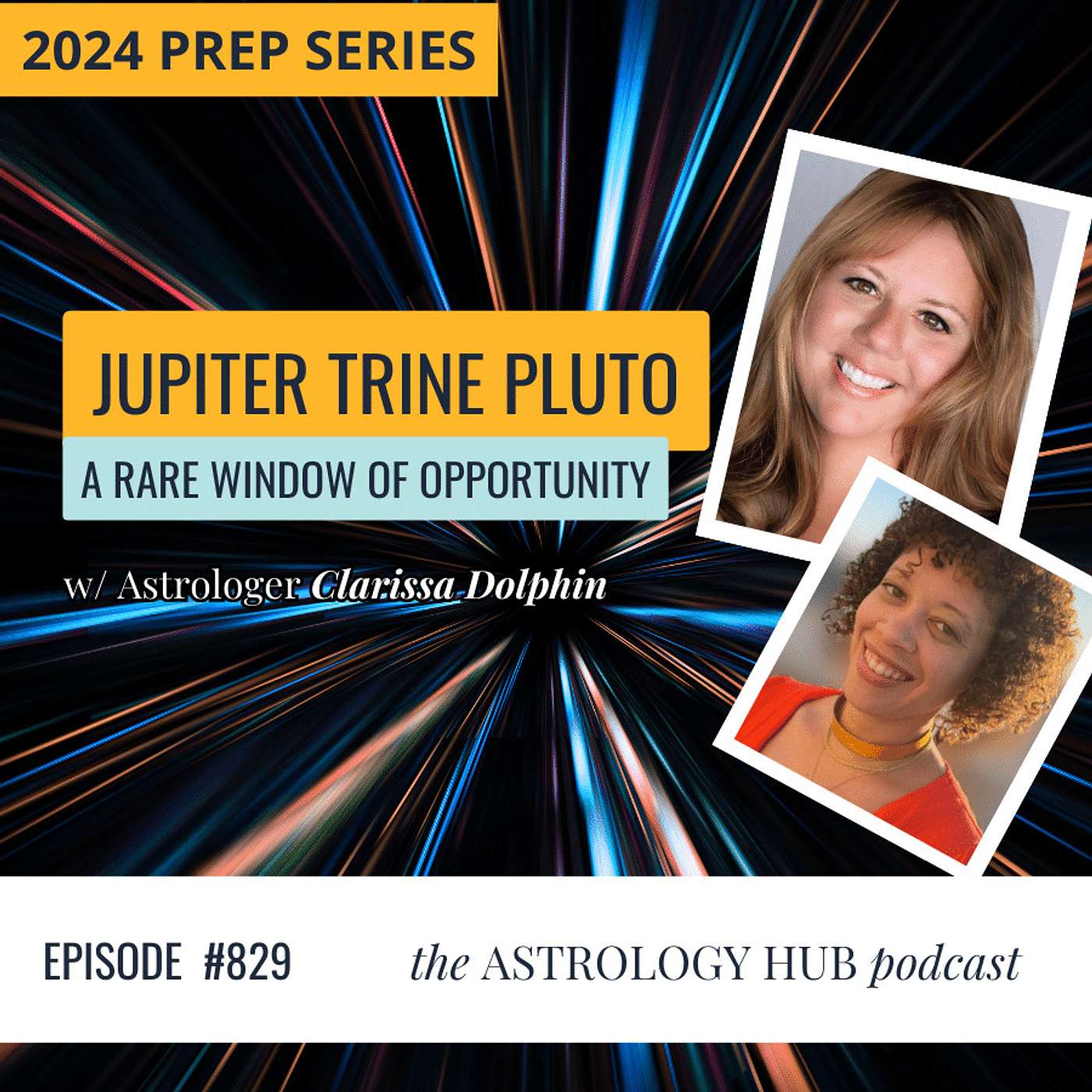 cover of episode Astrology Predictions for 2024: Jupiter trine Pluto w/ Astrologer Clarissa Dolphin