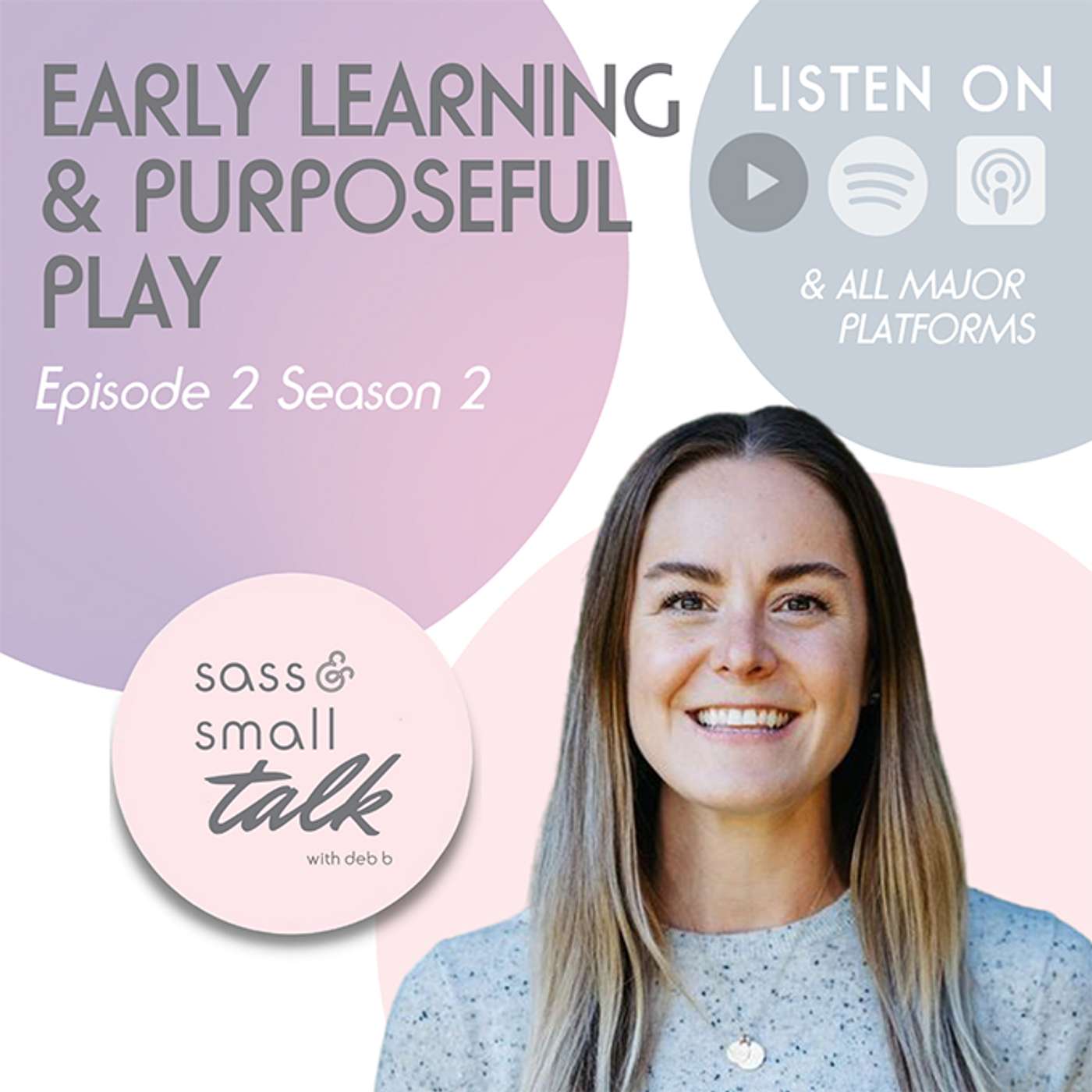 Let's Talk :: EARLY LEARNING & PURPOSEFUL PLAY with GUEST RENÉE JORDAN