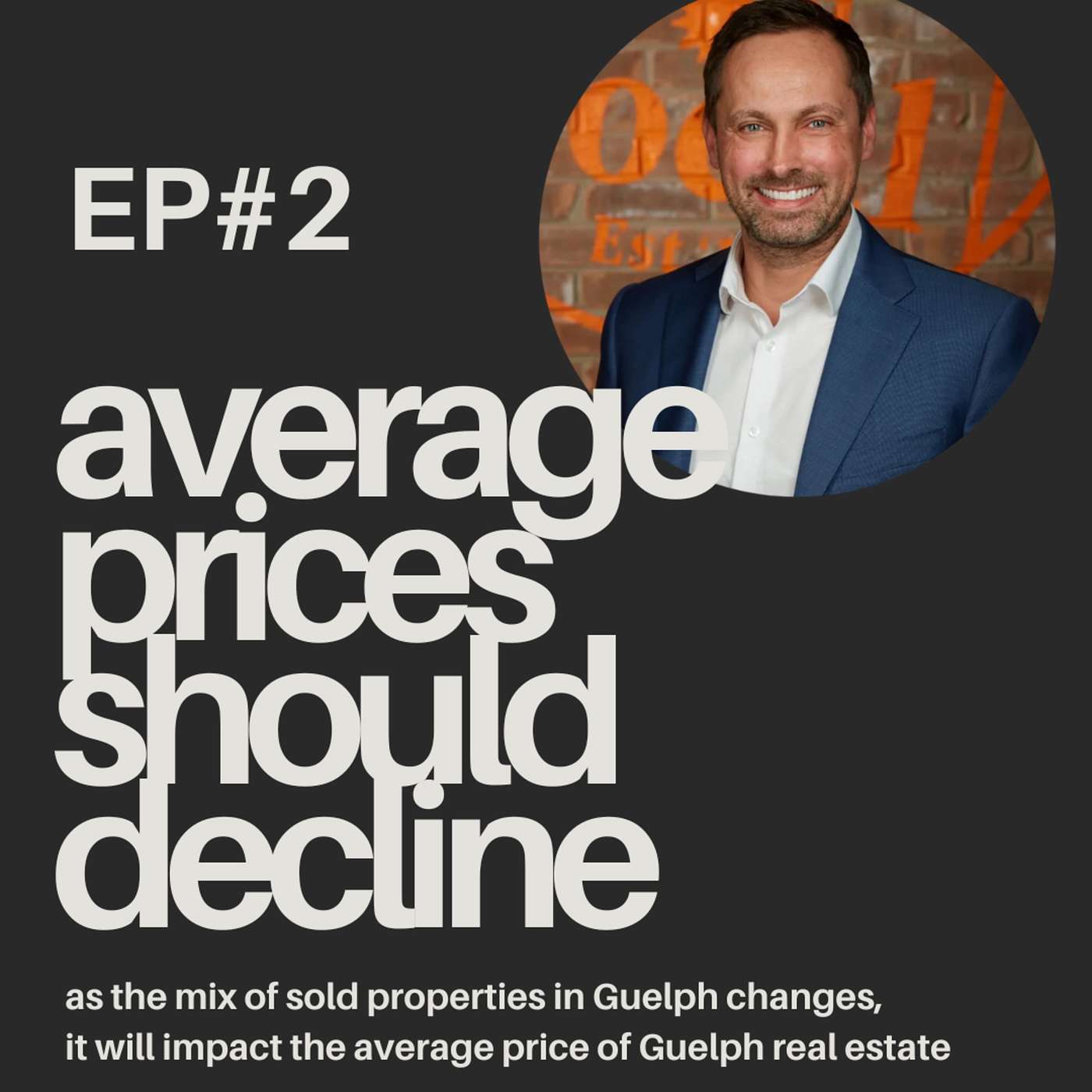 Ep 2: Avg price of a home in Guelph real estate likely to decline in 2025 episode artwork