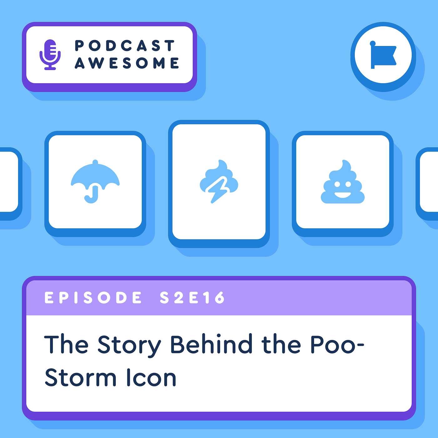 The Story Behind the Poo-Storm Icon