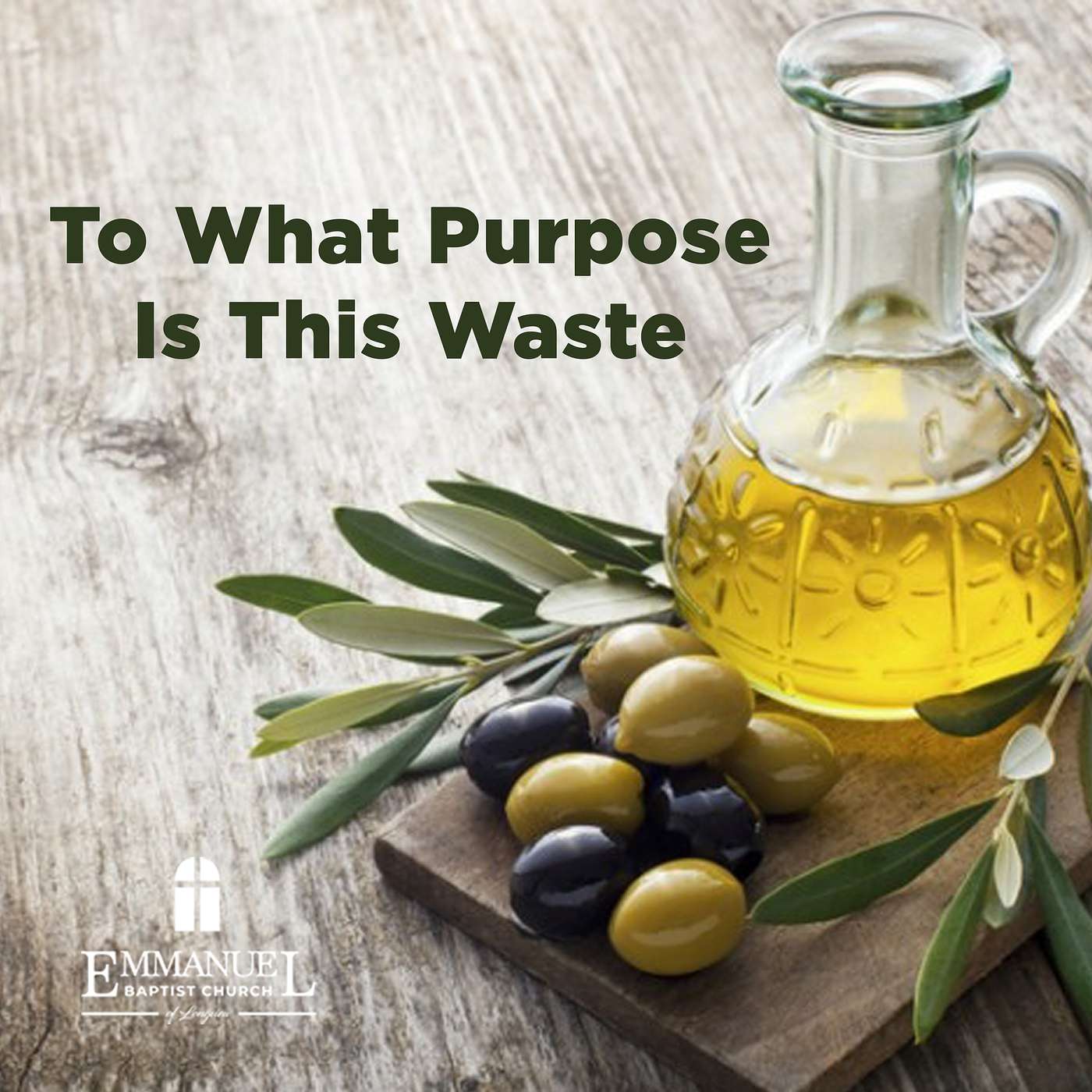 To What Purpose Is This Waste - Sunday PM 06/26/2022 - Pastor Bob Gray II episode artwork