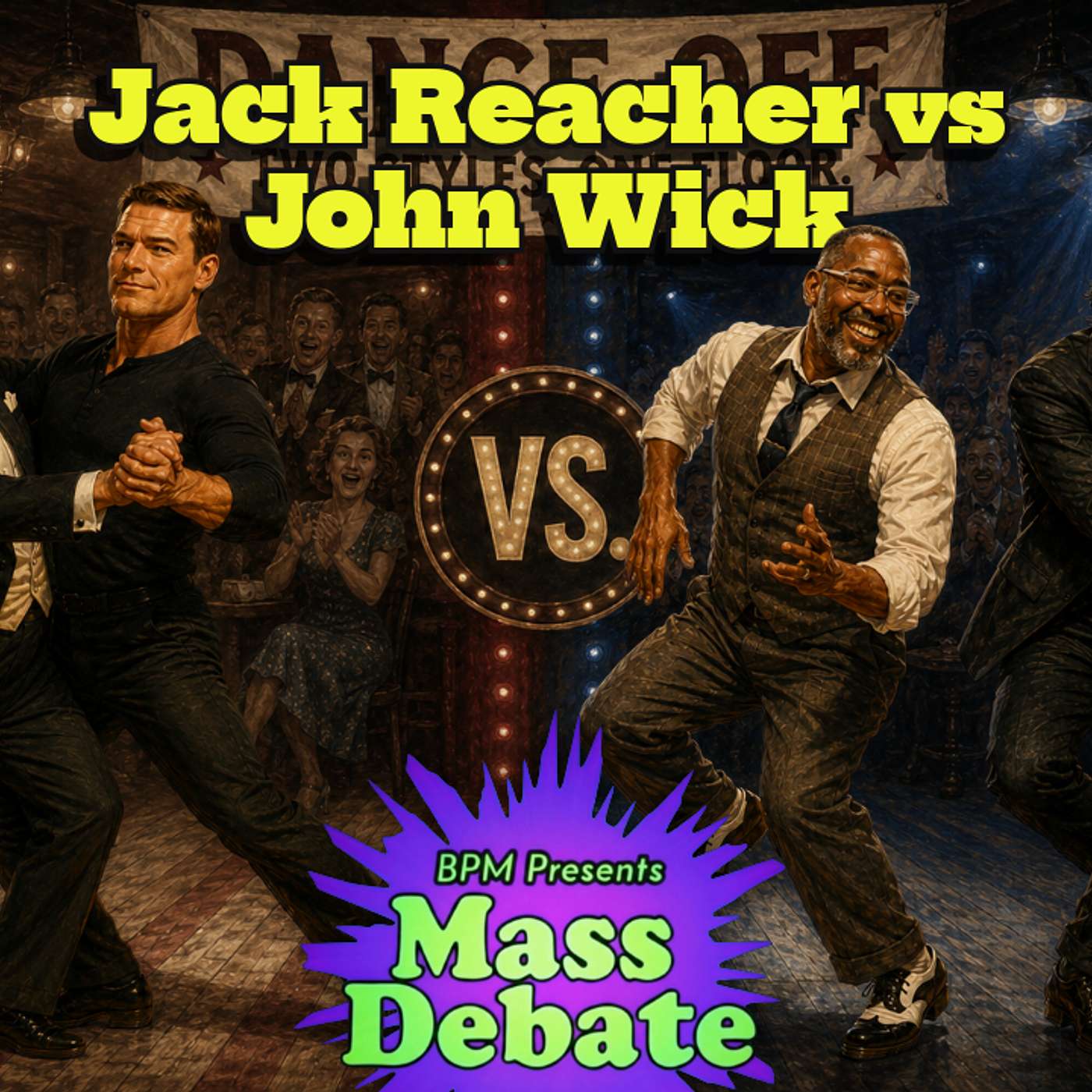 Deadly Dance-Off! Jack Reacher vs John Wick | Mass Debate episode artwork