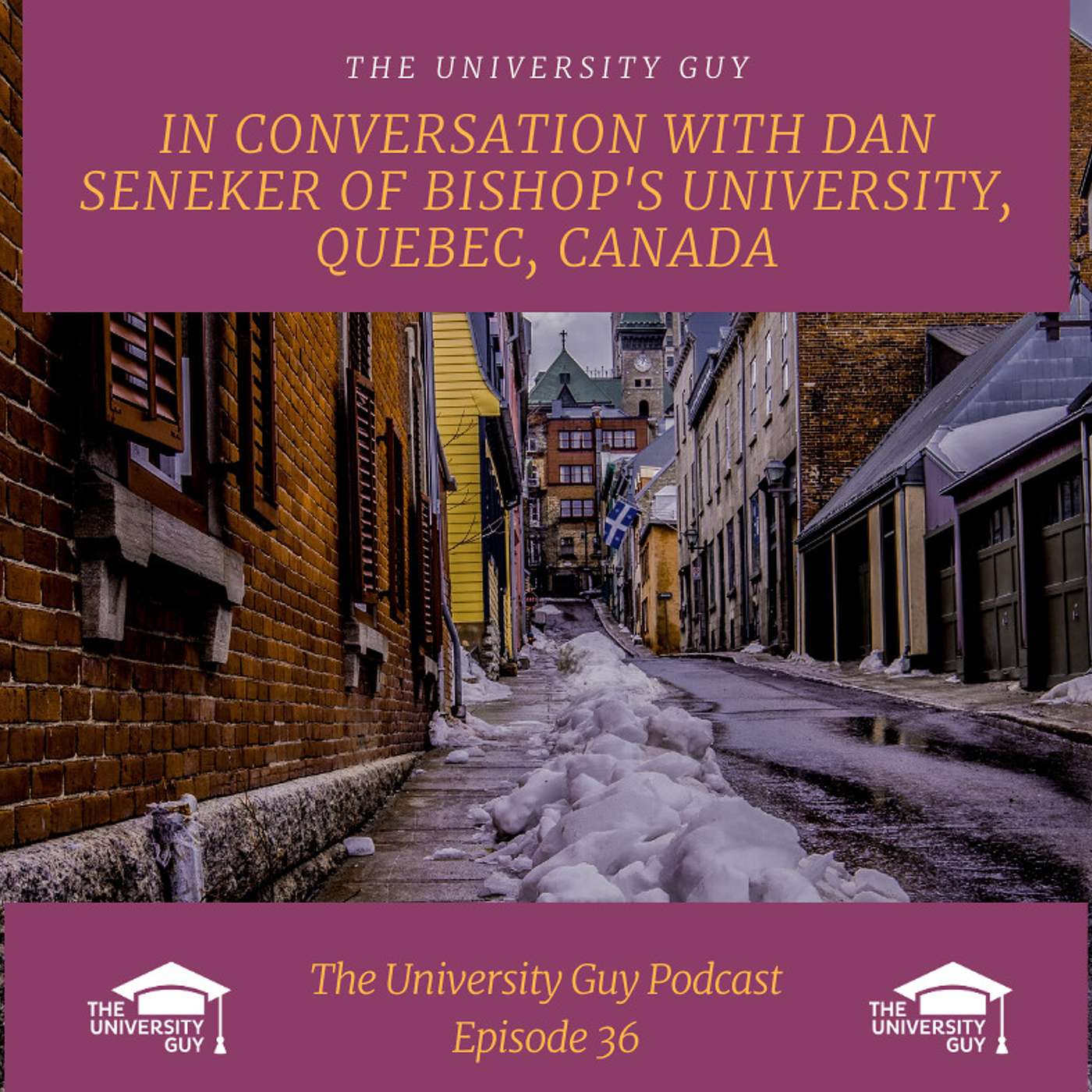 Episode 36: In conversation with Dan Seneker of Bishop's University, Quebec, Canada episode artwork