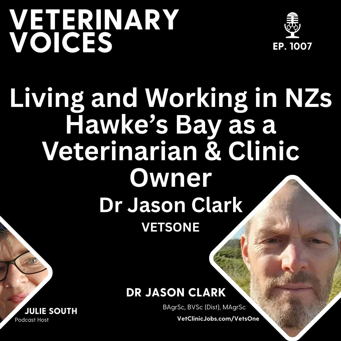 Vet Clinic Employer of Choice:  VetsOne - Hawke's Bay NZ - Dr Jason Clark - Veterinarian + Director | ep.1007