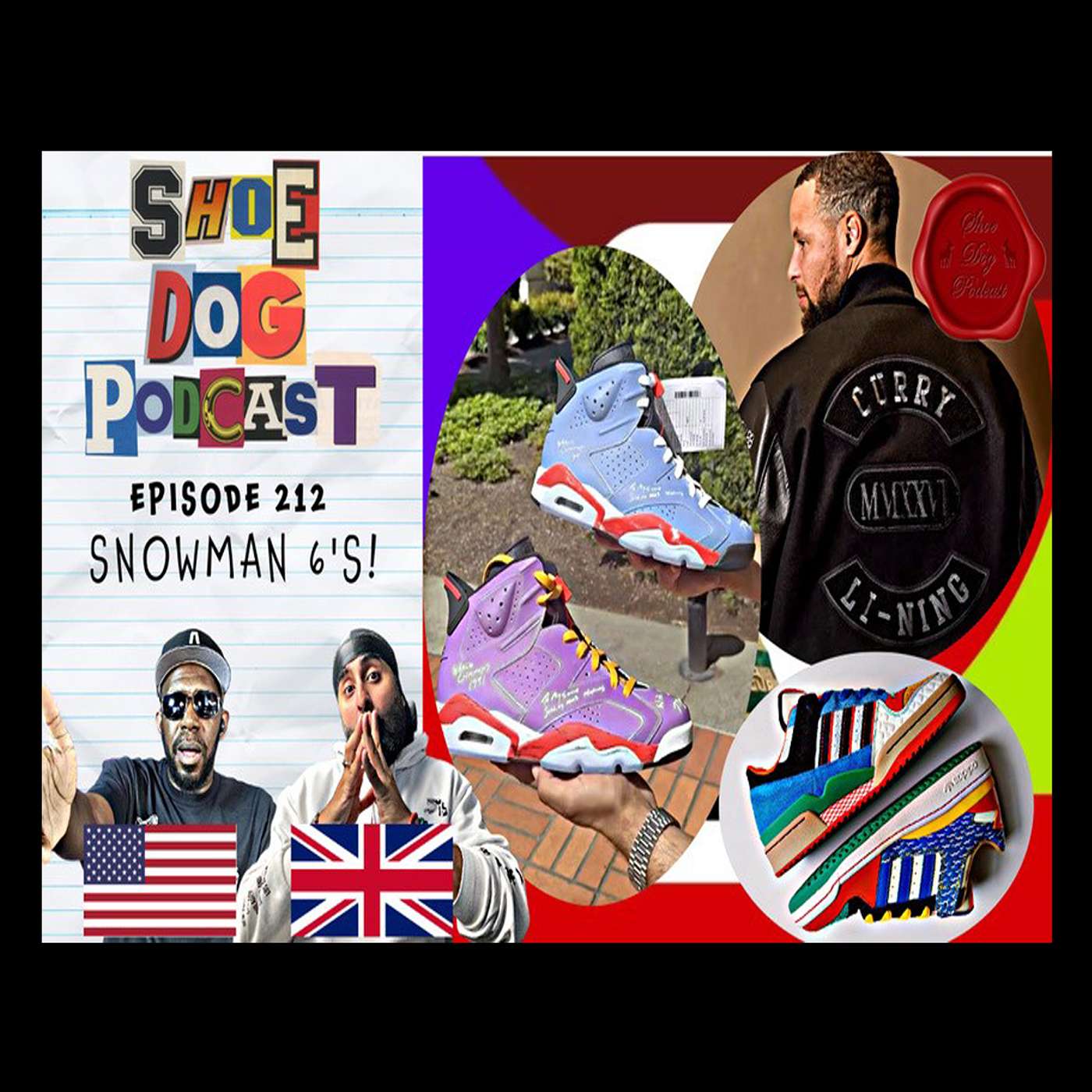 SHOE DOG PODCAST - EPISODE 212 - SNOWMAN 6'S! episode artwork
