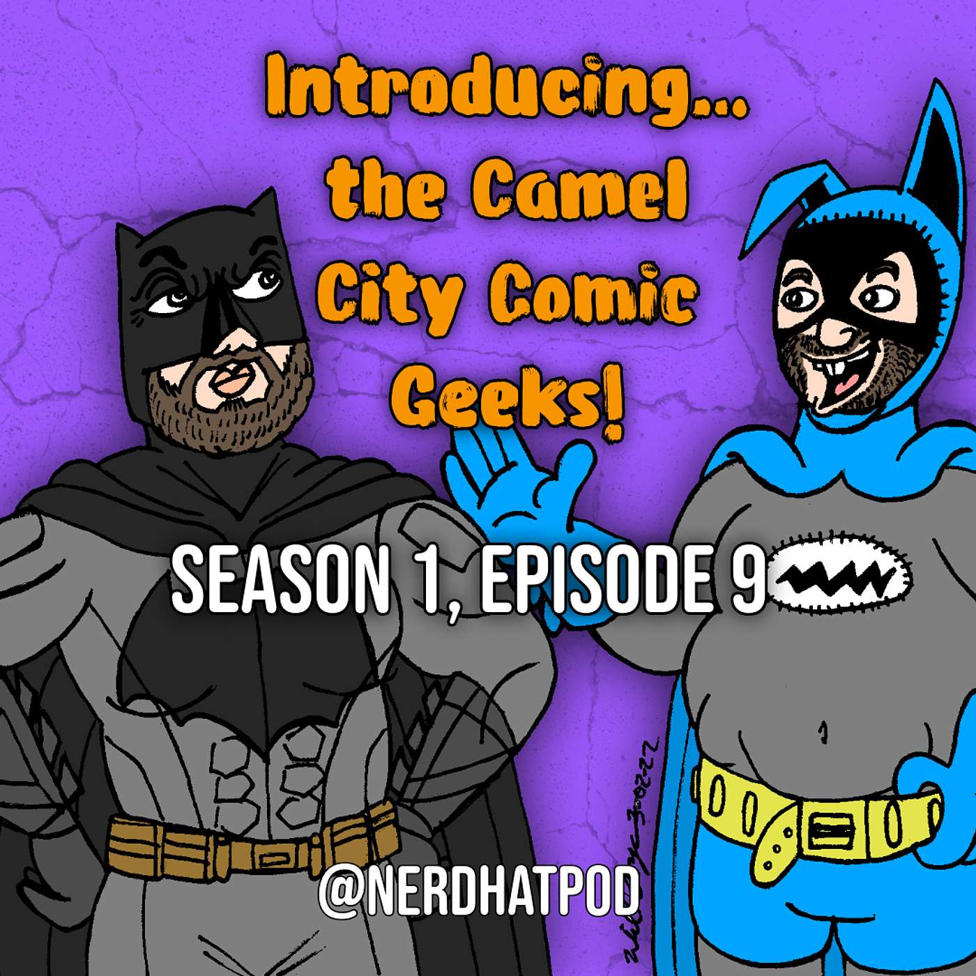 Introducing…the Camel City Comic Geeks! episode artwork