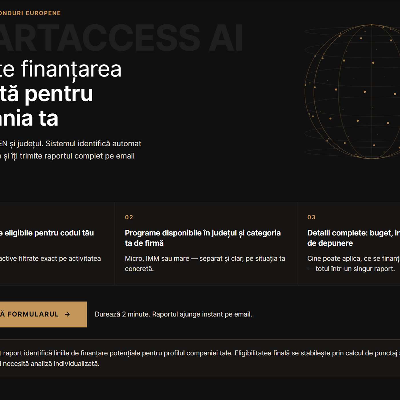 SmartAccess AI: Automatizarea eligibilității pentru accesarea fondurilor europene cu ajutorul inteligenței artificiale