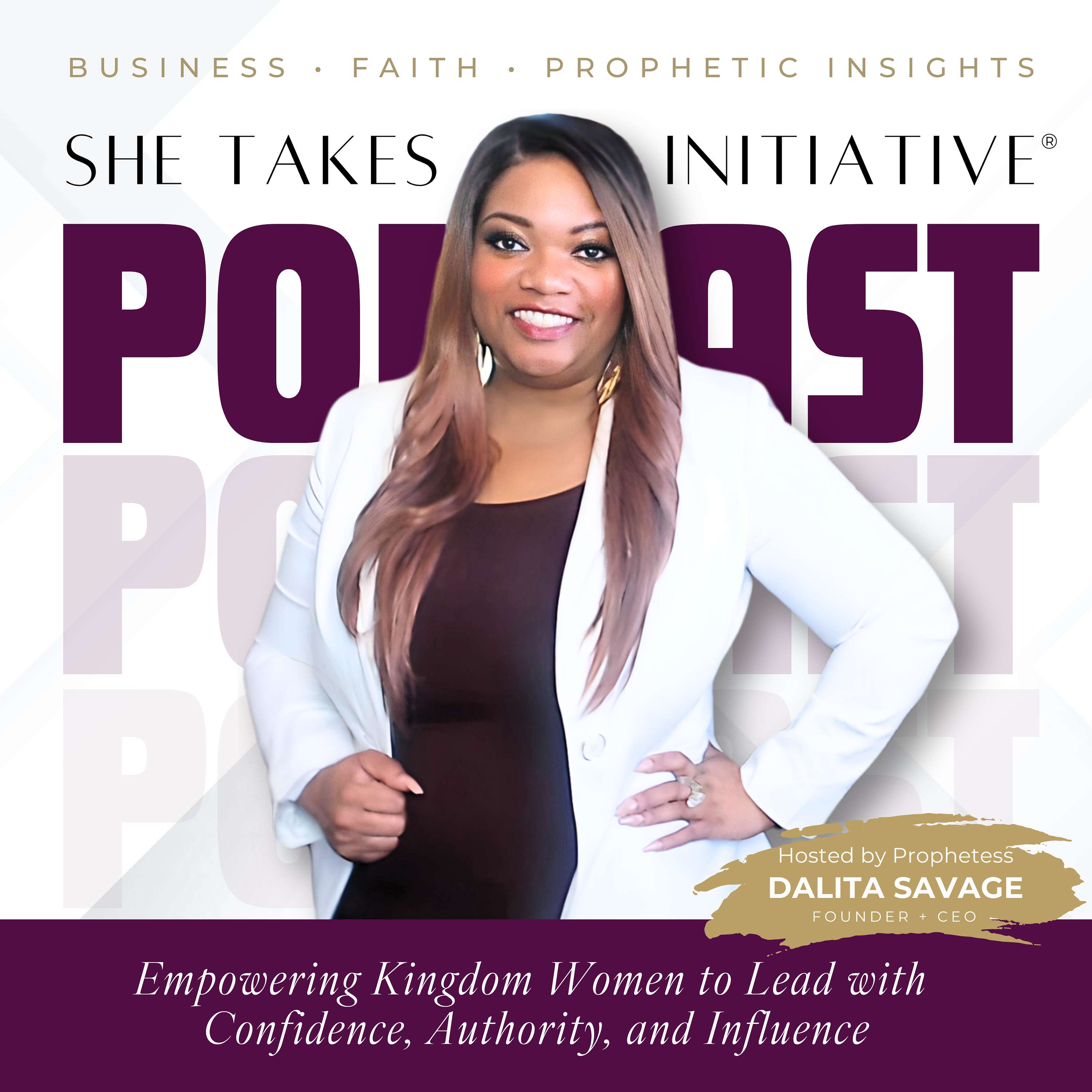 She Takes Initiative® podcast artwork