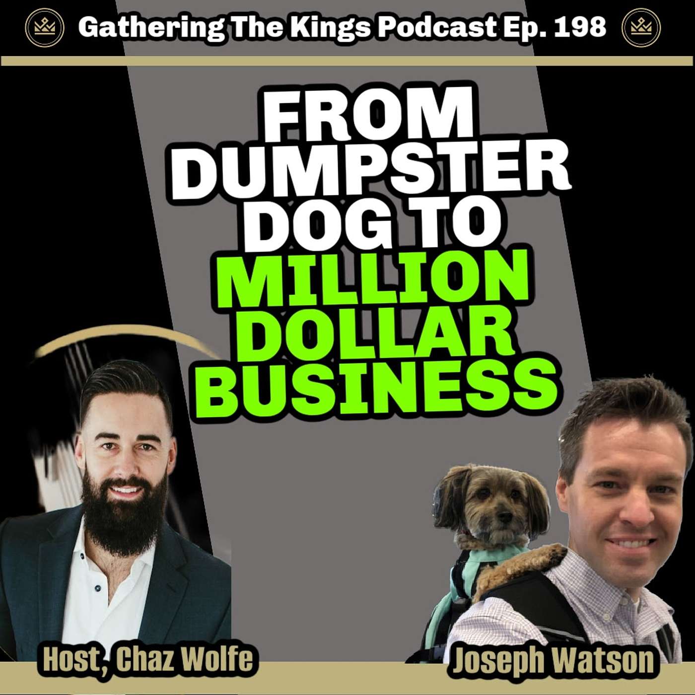 198 | How Dumpster Dog Daisy Launched a Million Dollar Business: The K9 Sport Sack Story