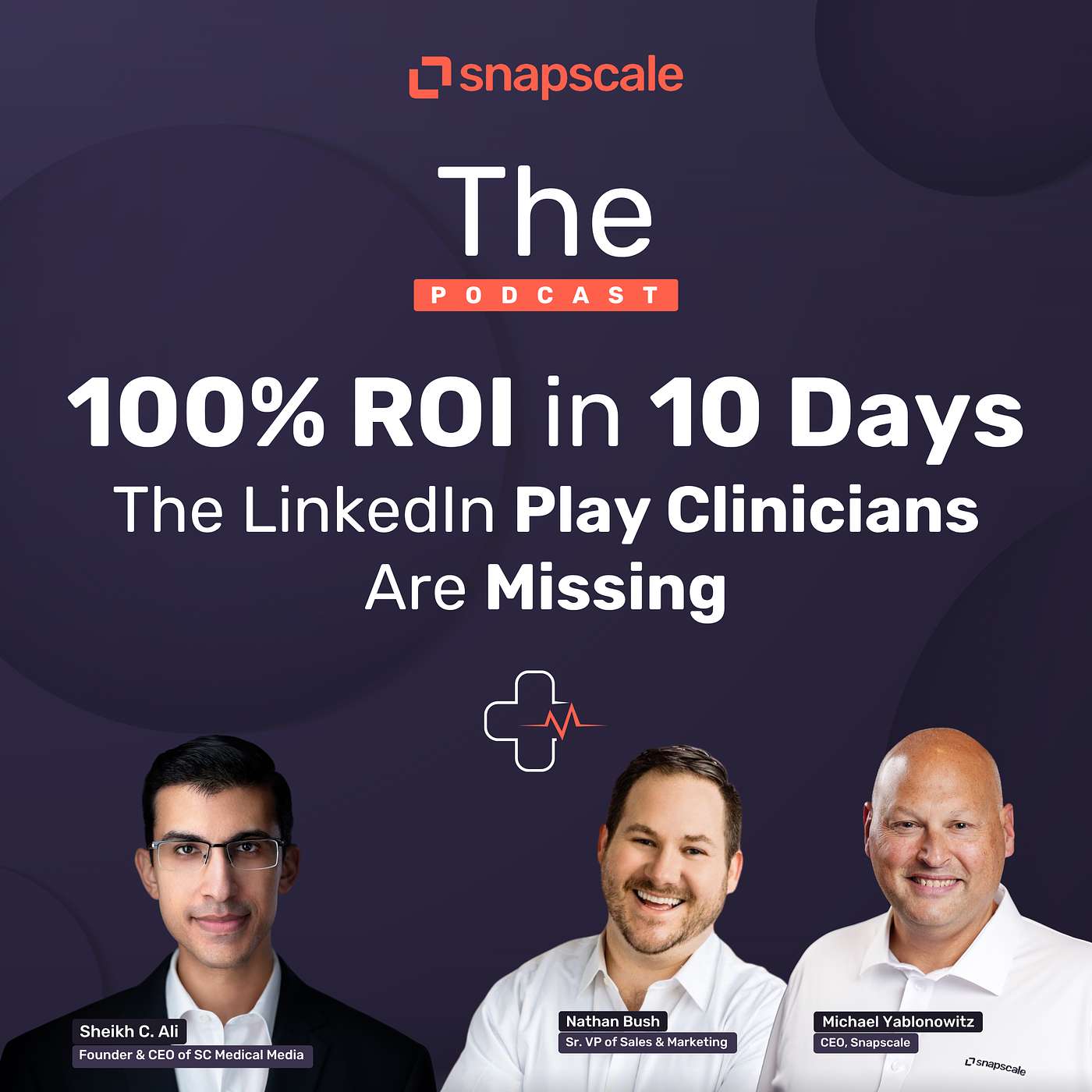 100% ROI in 10 Days: The LinkedIn Play Clinicians Are Missing episode artwork