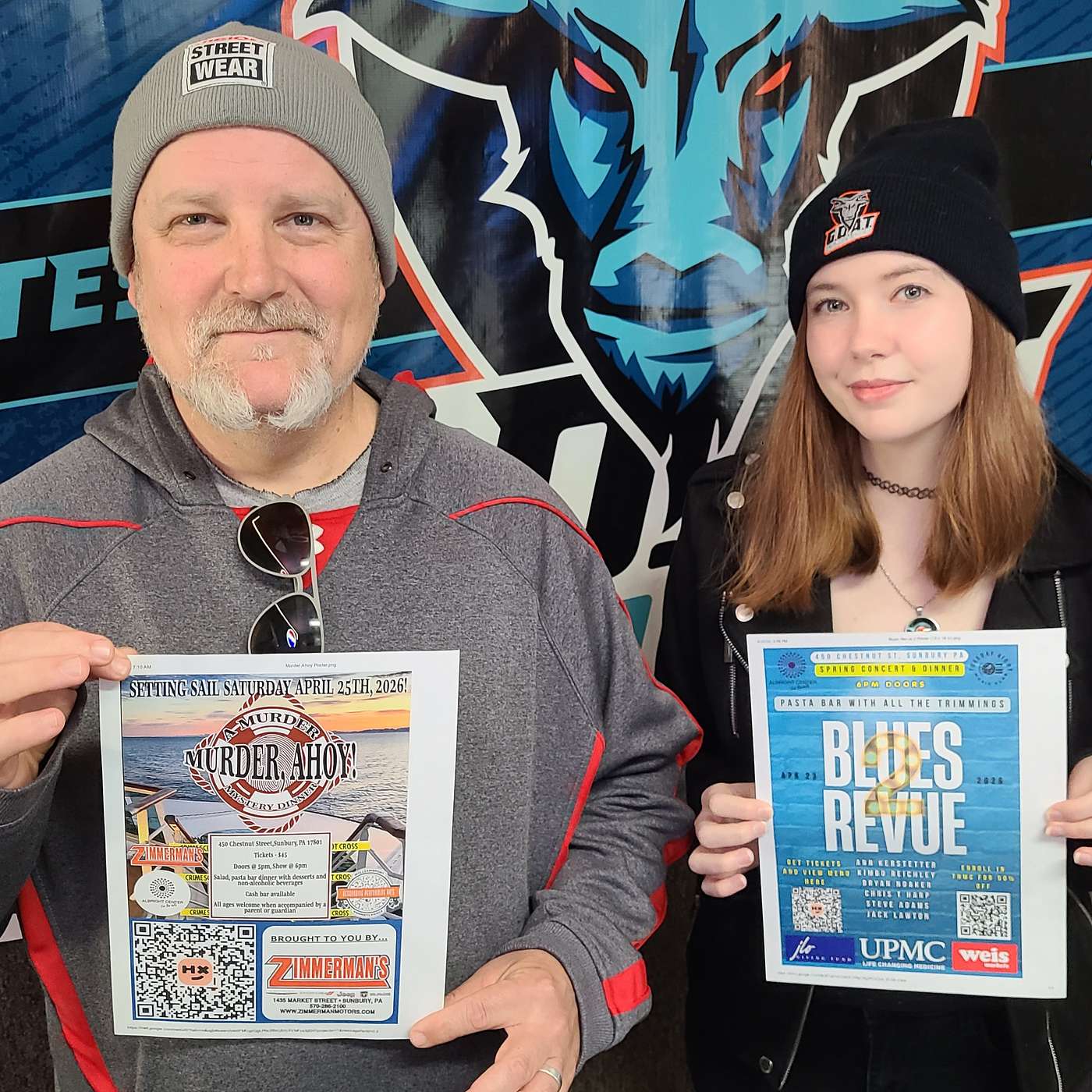 Ed Krepps from the Albright Center for the Arts in Sunbury in Studio