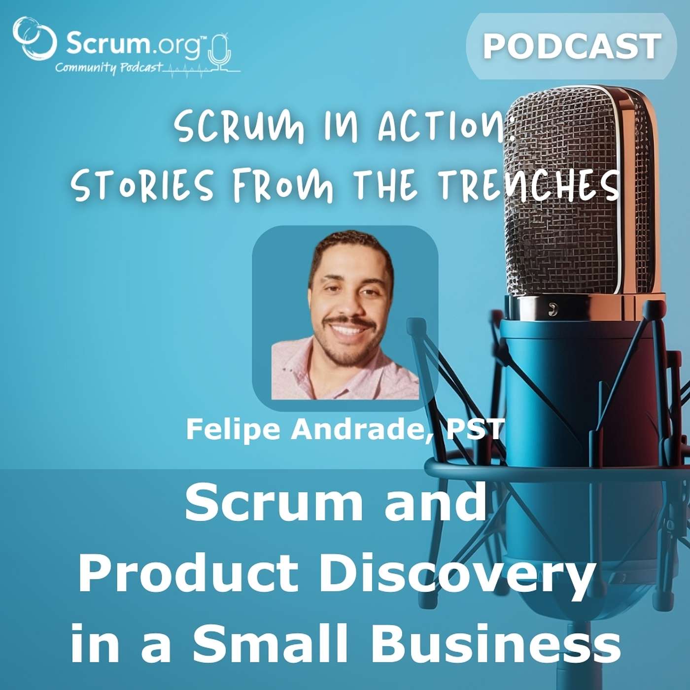 cover of episode Scrum in Action: Stories from the Trenches - Scrum and Product Discovery in a Small Business