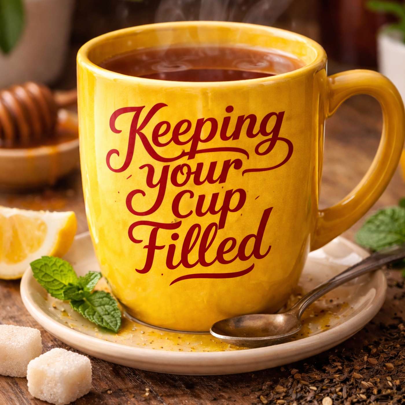 Keeping your cup filled cover art