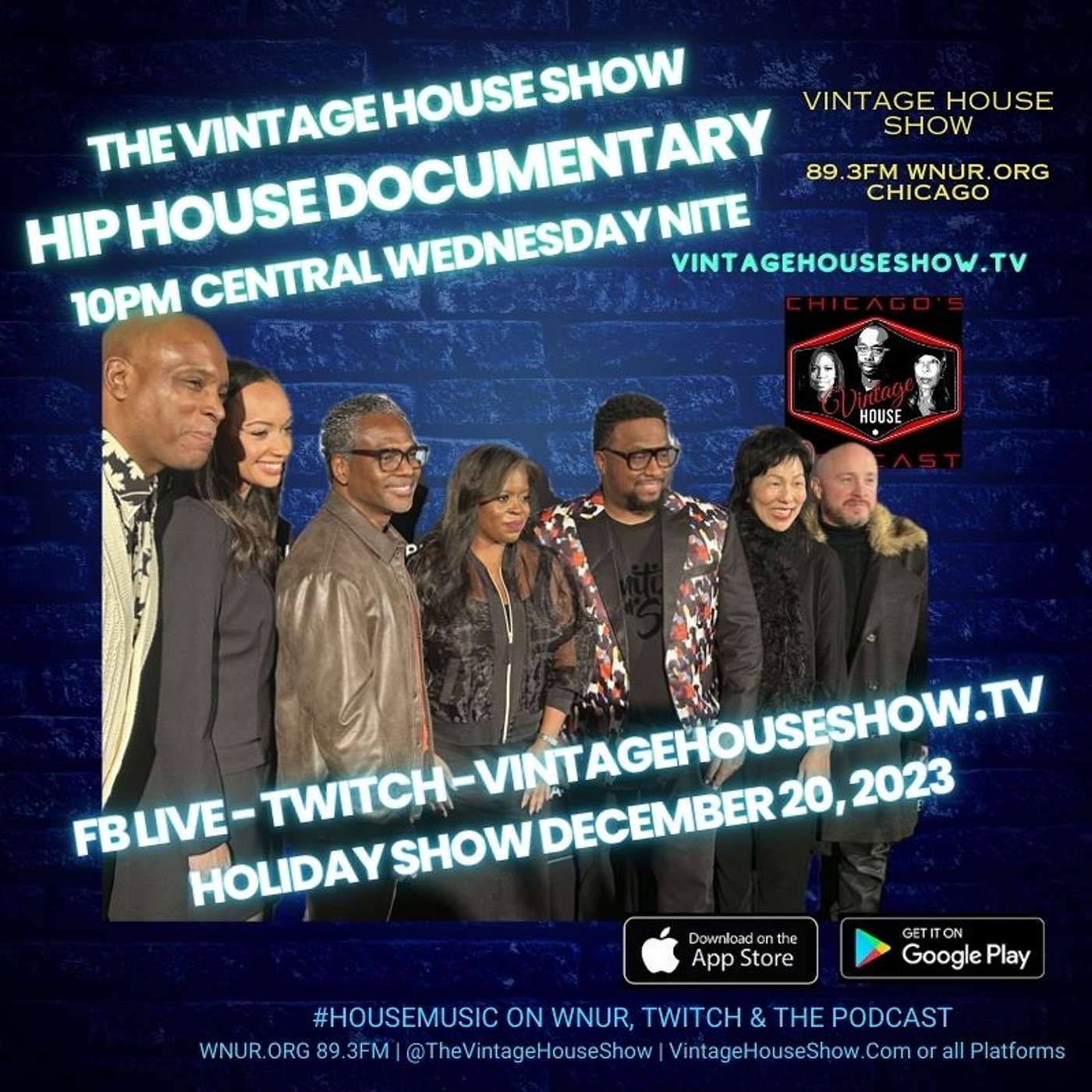 The Hip House Documentary Pioneers and Producers on the Vintage House Show!