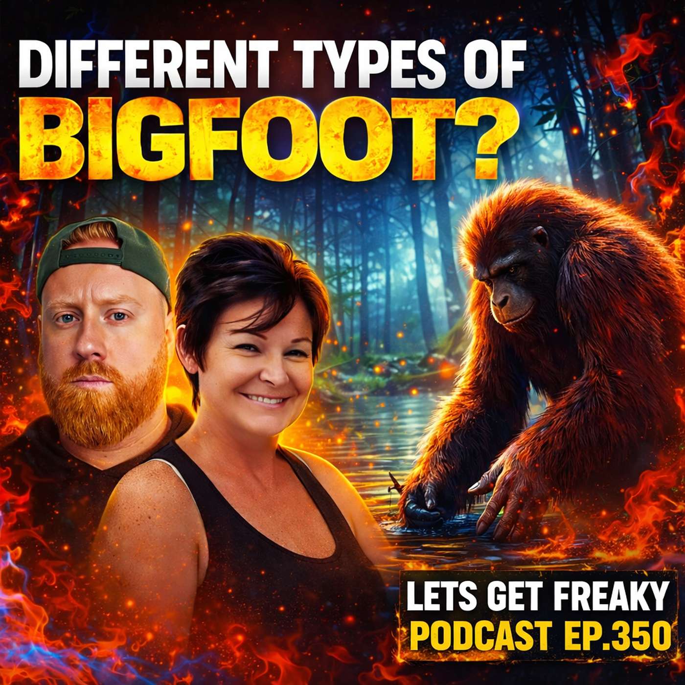 Are There Different Types of Bigfoot? Florida Cryptids with Marie Dumont | EP:350