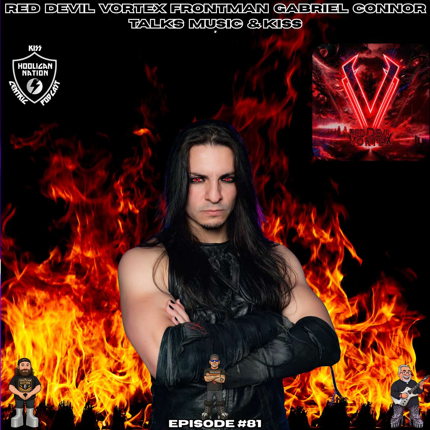 Gabriel Connor Interview | Red Devil Vortex, The Handsome Devils & KISS Influence Gabriel Connor Interview | Red Devil Vortex, The Handsome Devils & KISS Influence