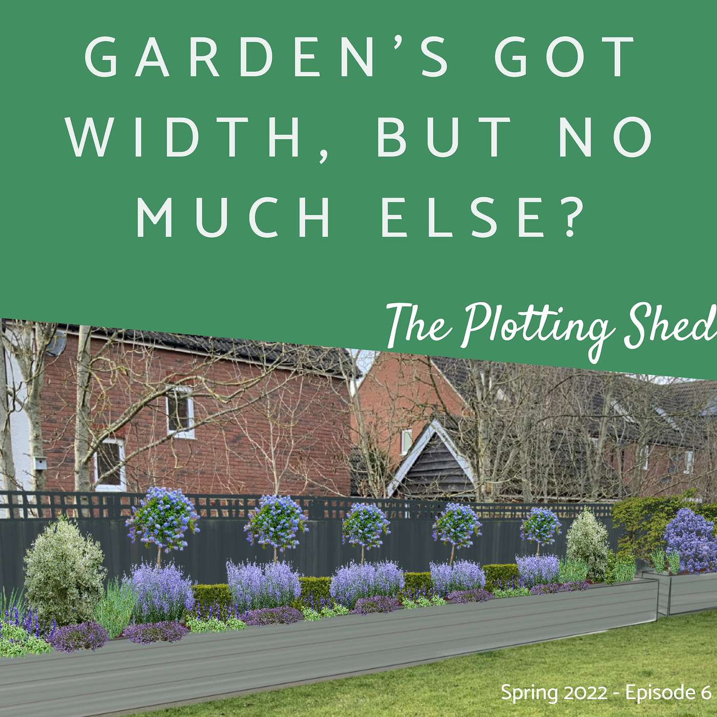 How to Design a Garden If: Its wider than it's long!