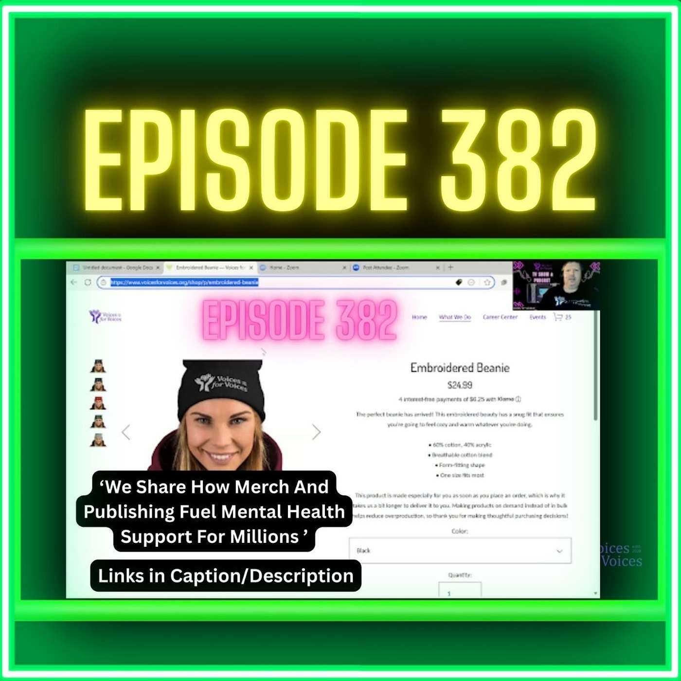 We Share How Merch And Publishing Fuel Mental Health Support For Millions | Episode 382