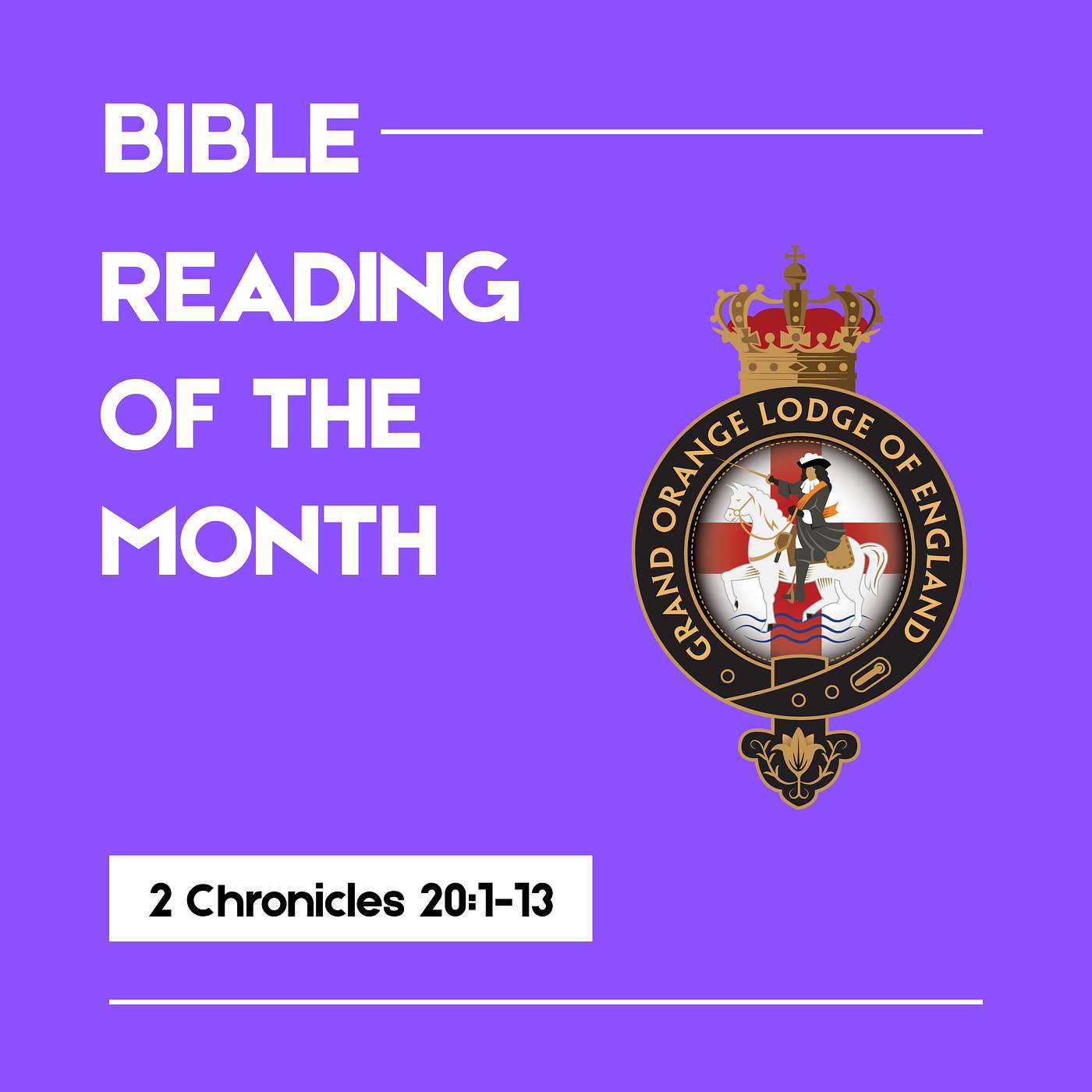 Bible Reading of the Month for July 2025 - 2 Chronicles 20 v1-13 episode artwork